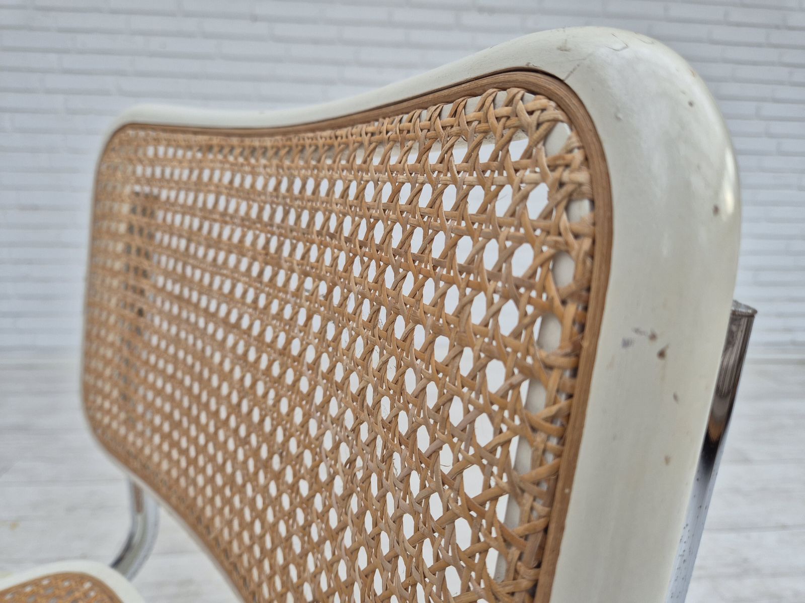 Jaren 1970, Paar Italiaanse Vintage Stoelen, Ongerestaureerde Staat. photo Meubels