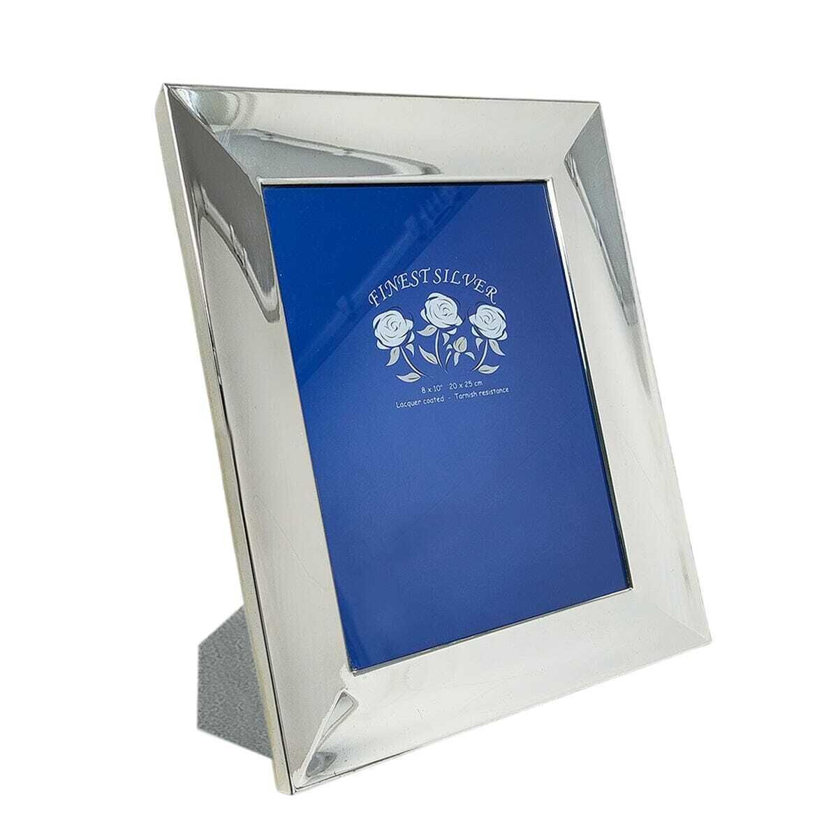 1970s Stunning Photo Frame In Silver Plated. Made In Italy