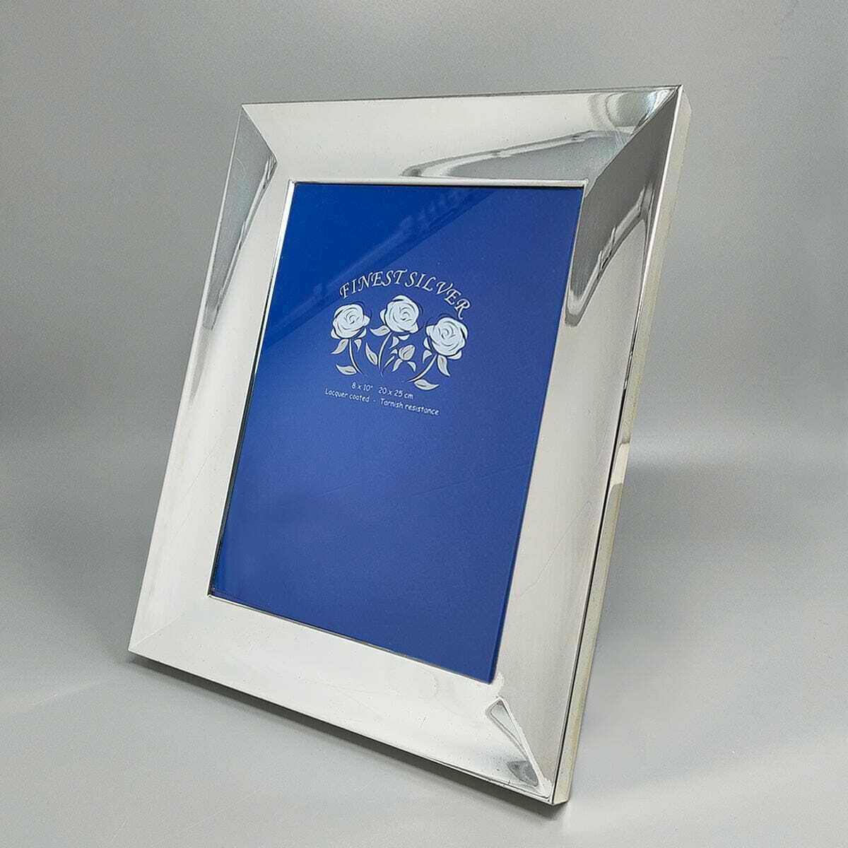 1970s Stunning Photo Frame In Silver Plated. Made In Italy photo for sale