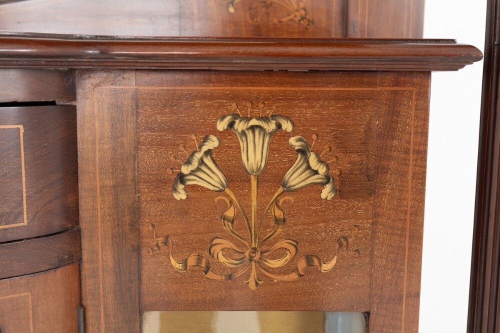 photo furniture Art Nouveau Display Cabinet Period 1890