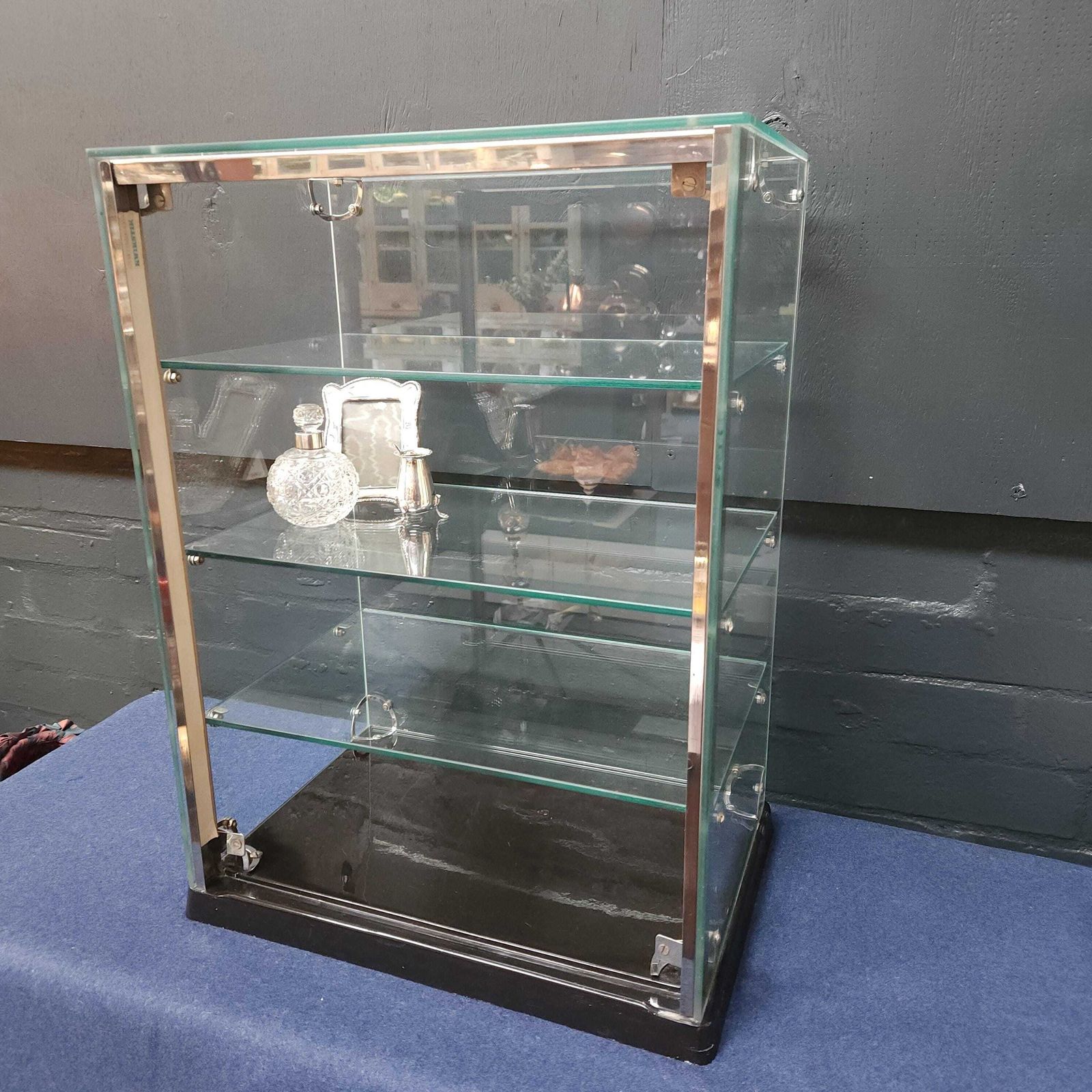 Mid 20thc Seal Brand Retail Counter Top Display Cabinet photo furniture