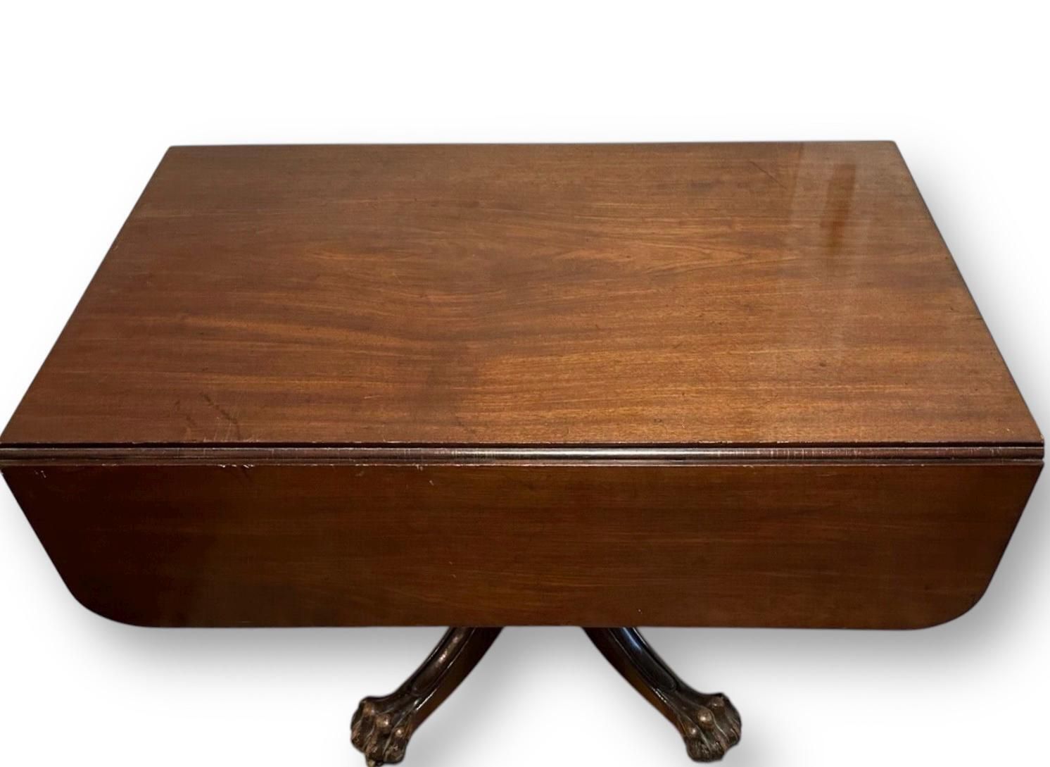 Antique 19th Century Mahogany Drop Leaf Pembroke Breakfast Table photo Furniture
