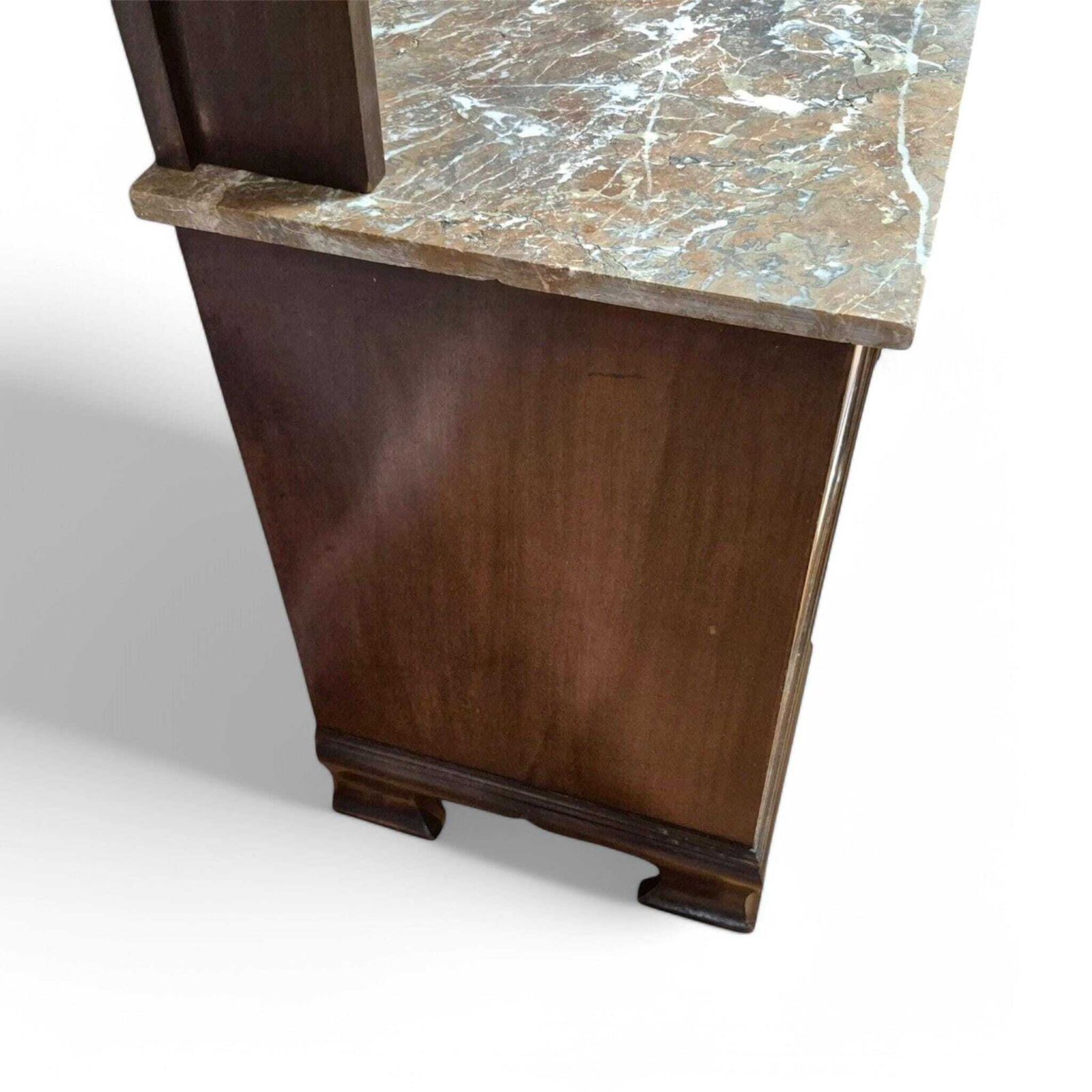 Antique Edwardian Marble Topped Washstand Cupboard By Wadham And Sons Ltd Circa 1910 photo furniture