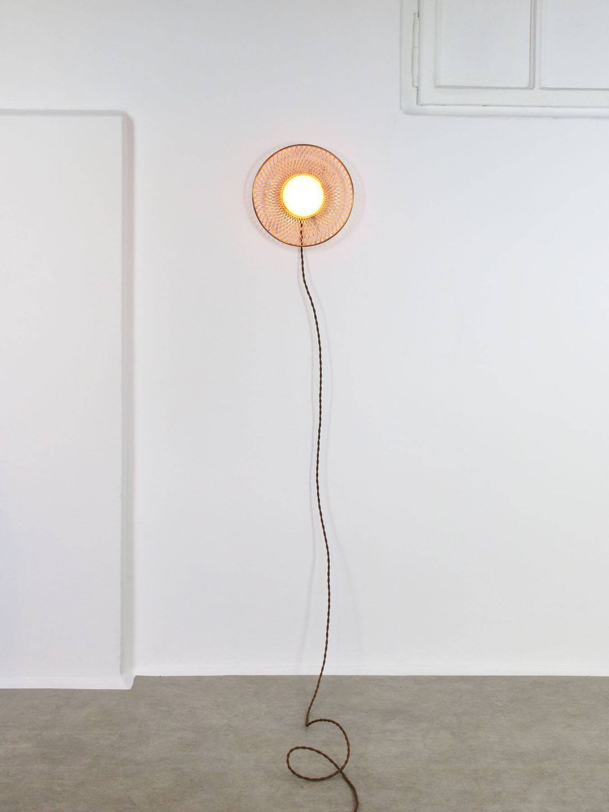 Mid Century Intricate Wall Lamp In Brass And Opaline Glass, 1950s photo 515.0