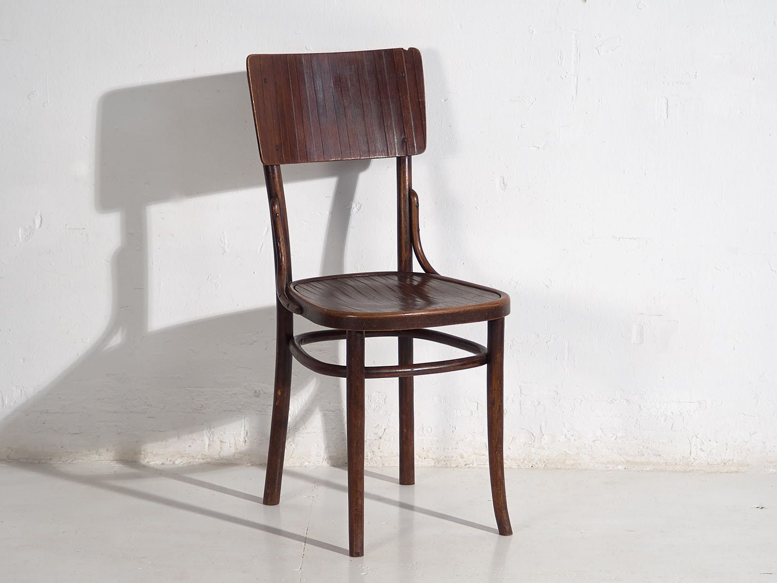 Antique Bentwood Chairs (C.1940). Set Of 4 Pieces #5 photo buy