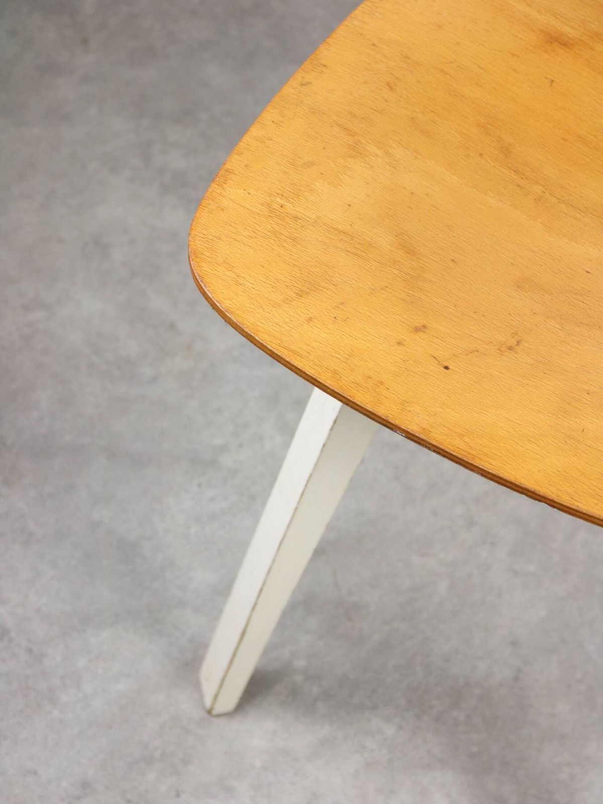 Vintage Plywood Crossbar Stool By Niko Kralj, 1954 photo vintage