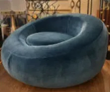 Pair Of Italian Round Armchairs By Vivian Del Sud photo furniture