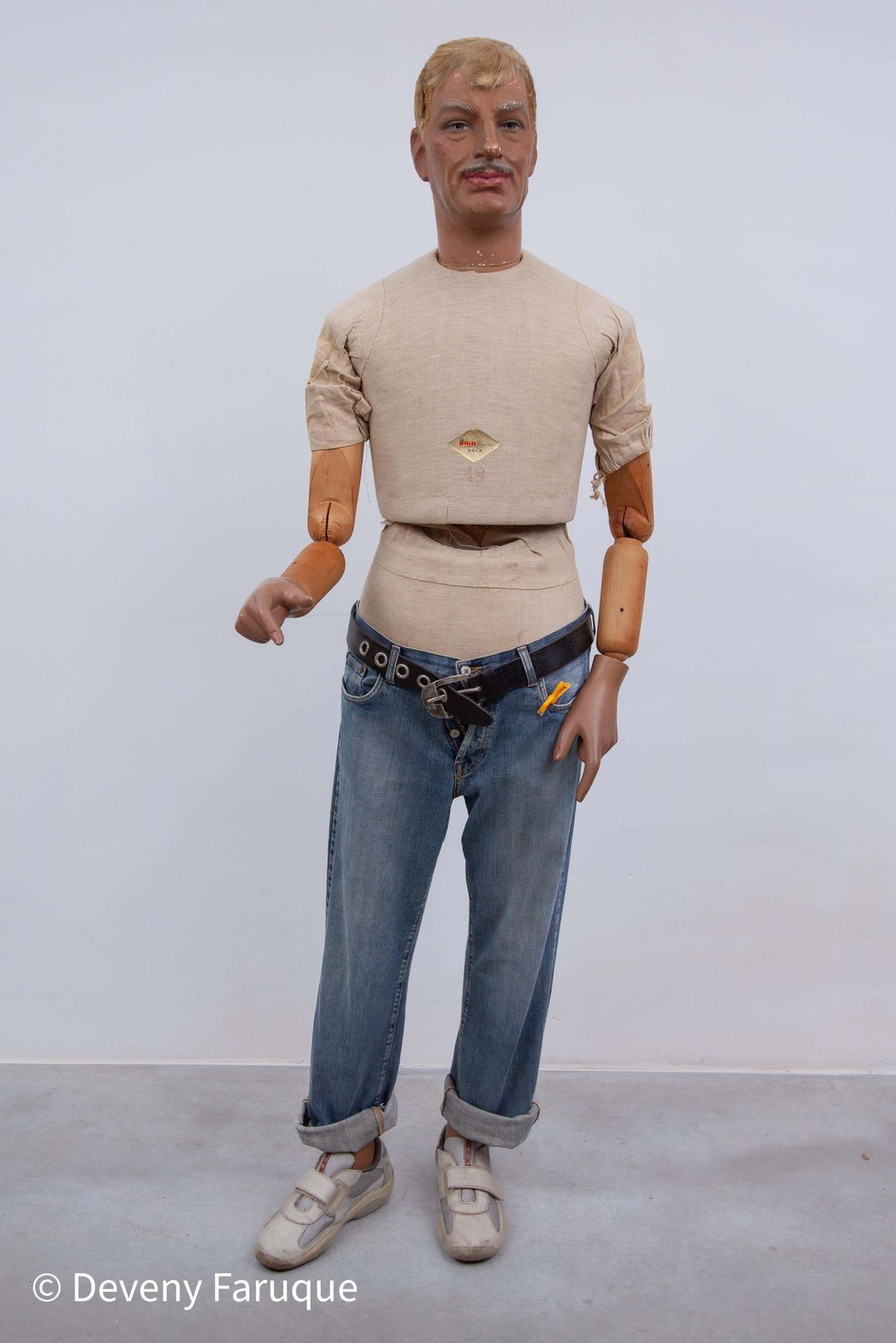 Male Mannequin Designed By Moth Figuren, Germany , 1930s photo furniture