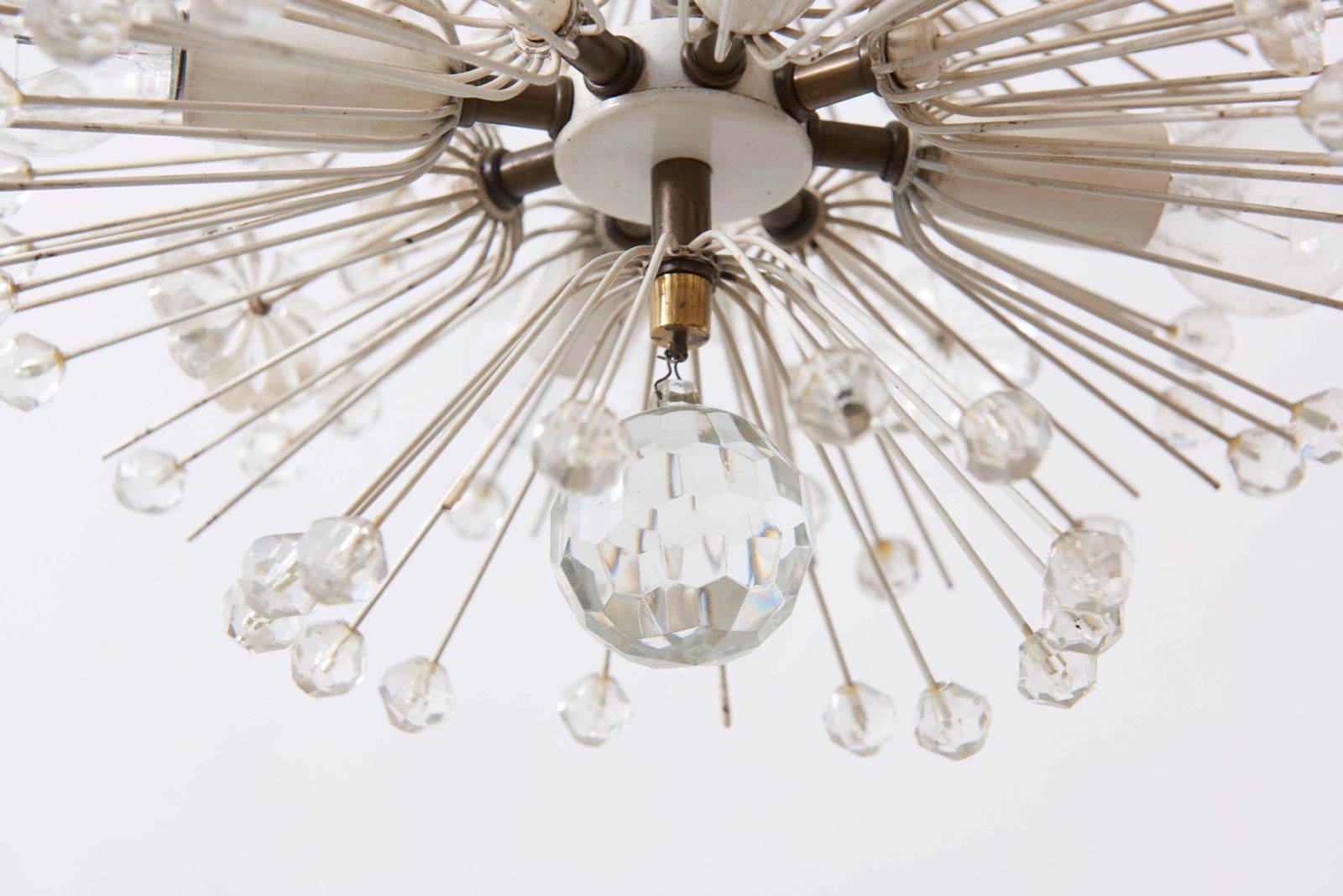 Rupert Nikoll For Emil Stejnar Snowball Sputnik Chandelier, 1950s Vienna photo 2013.0