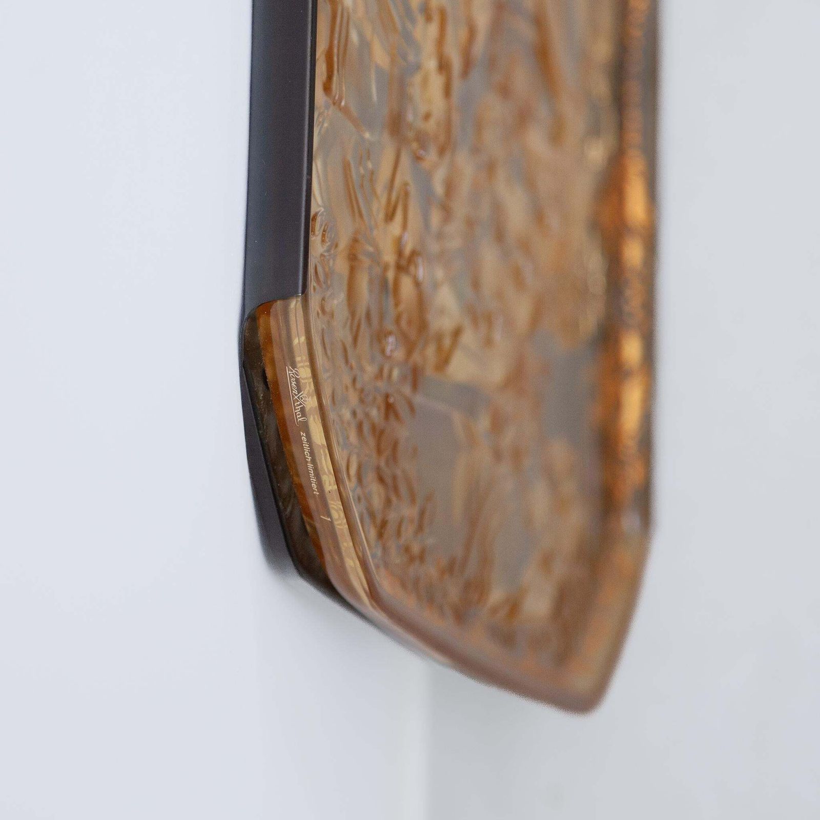 photo for sale Wall Mounted Glass Sculpture Designed By Bjorn Wiinblad For Rosenthal