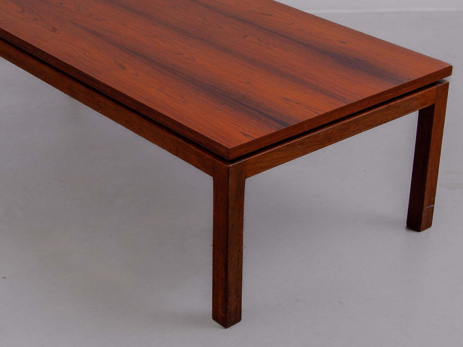 Alfred Hendrickx Midcentury Modern Rectangular Coffee Table, 1960s photo vintage