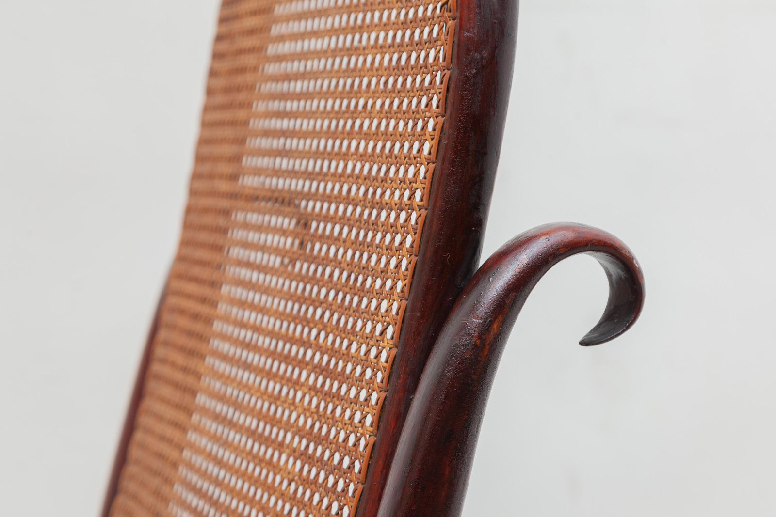 Folding Lounge Chair By Thonet With Adjustable Footstool 19th Century photo vintage