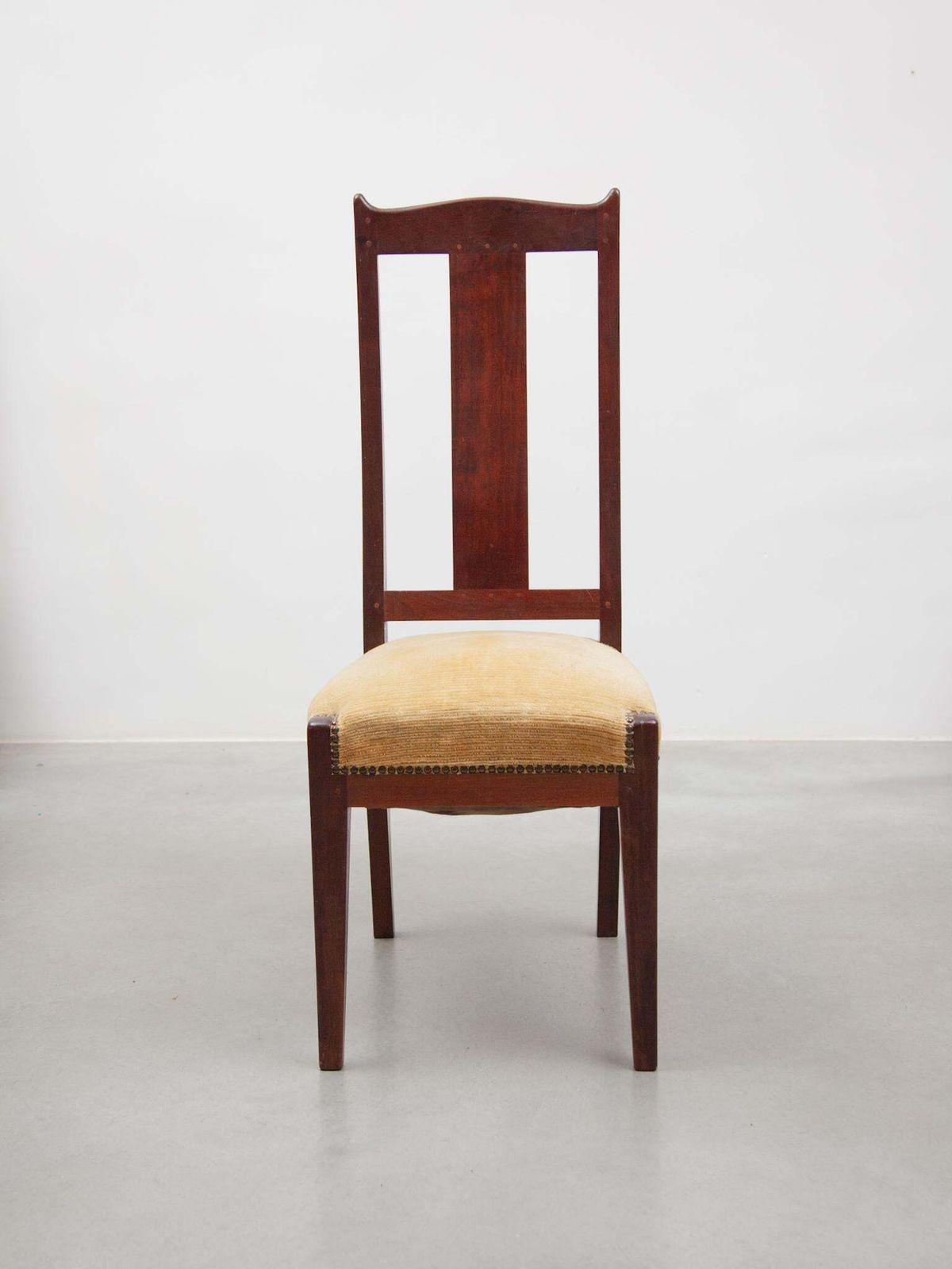 Arts And Crafts Amsterdamse School Set Of Six Chairs By Jac. Van Den Bosch, 1909 photo 11630.0