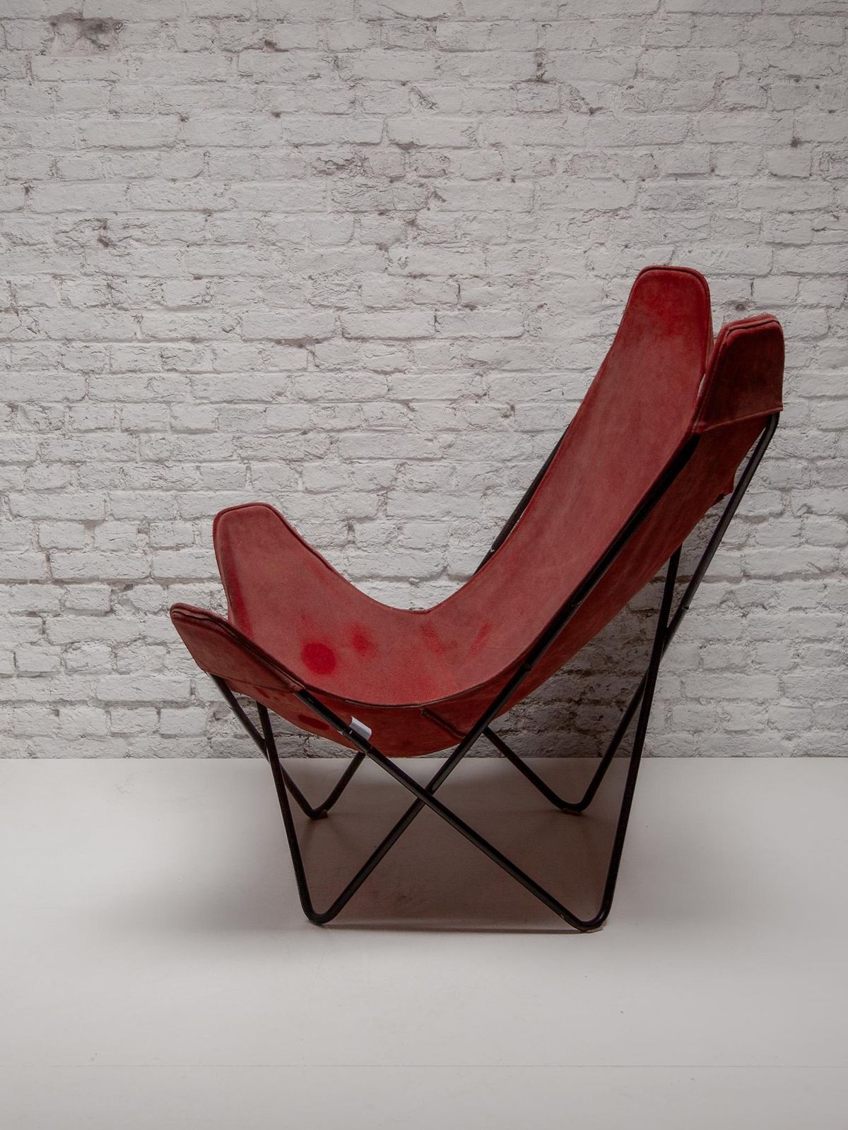 "Butterfly" Chair Designed By Designed By Jorge Hardoy Ferrari For Knoll, 1960s photo 2437.0