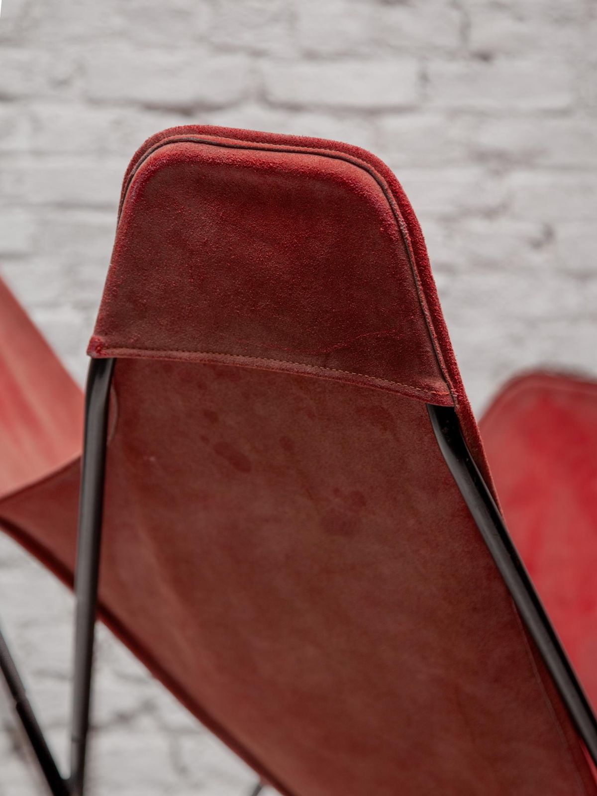 photo for sale "Butterfly" Chair Designed By Designed By Jorge Hardoy Ferrari For Knoll, 1960s