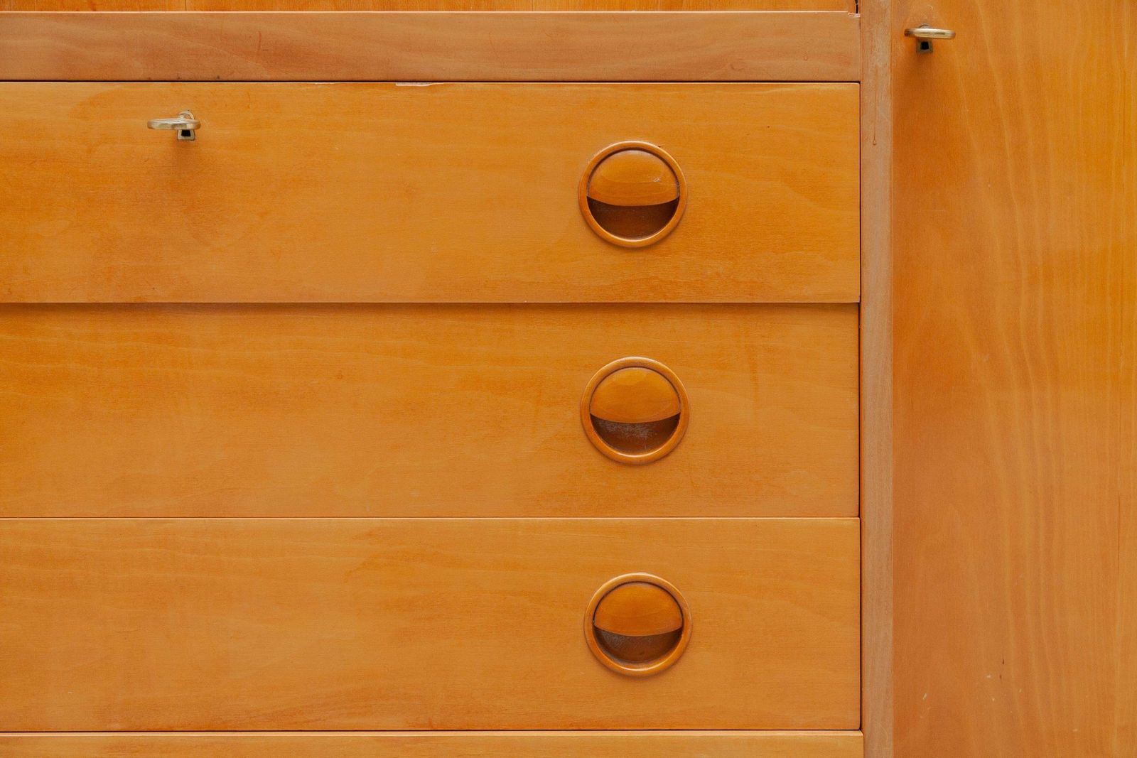 Mid Century Modern Desk Sideboard Bureau Secretaire Belgium Design, 1960s photo 3389.0