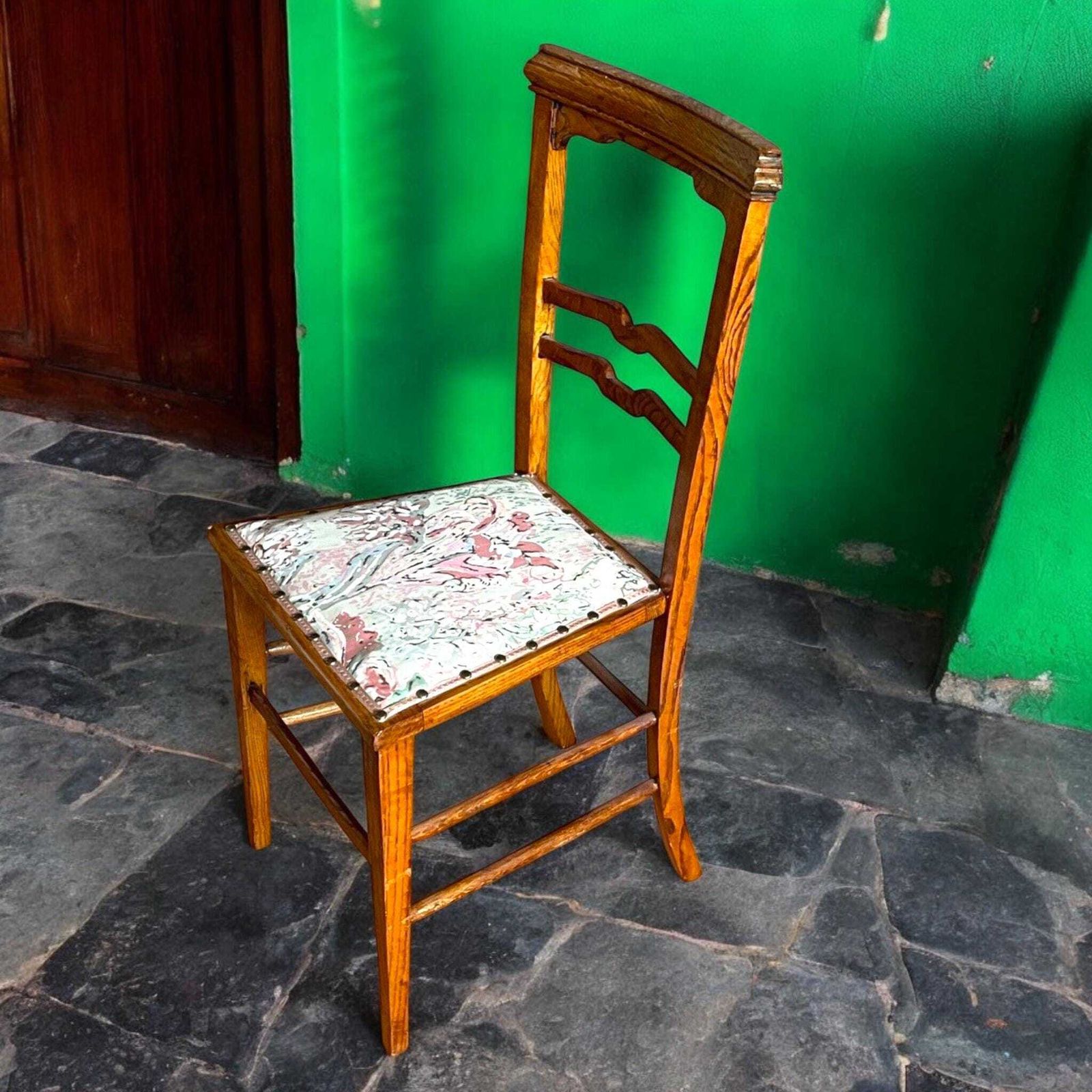 Antique Oak Dining Chair Side Chair Occassional Chair Bedroom Chair