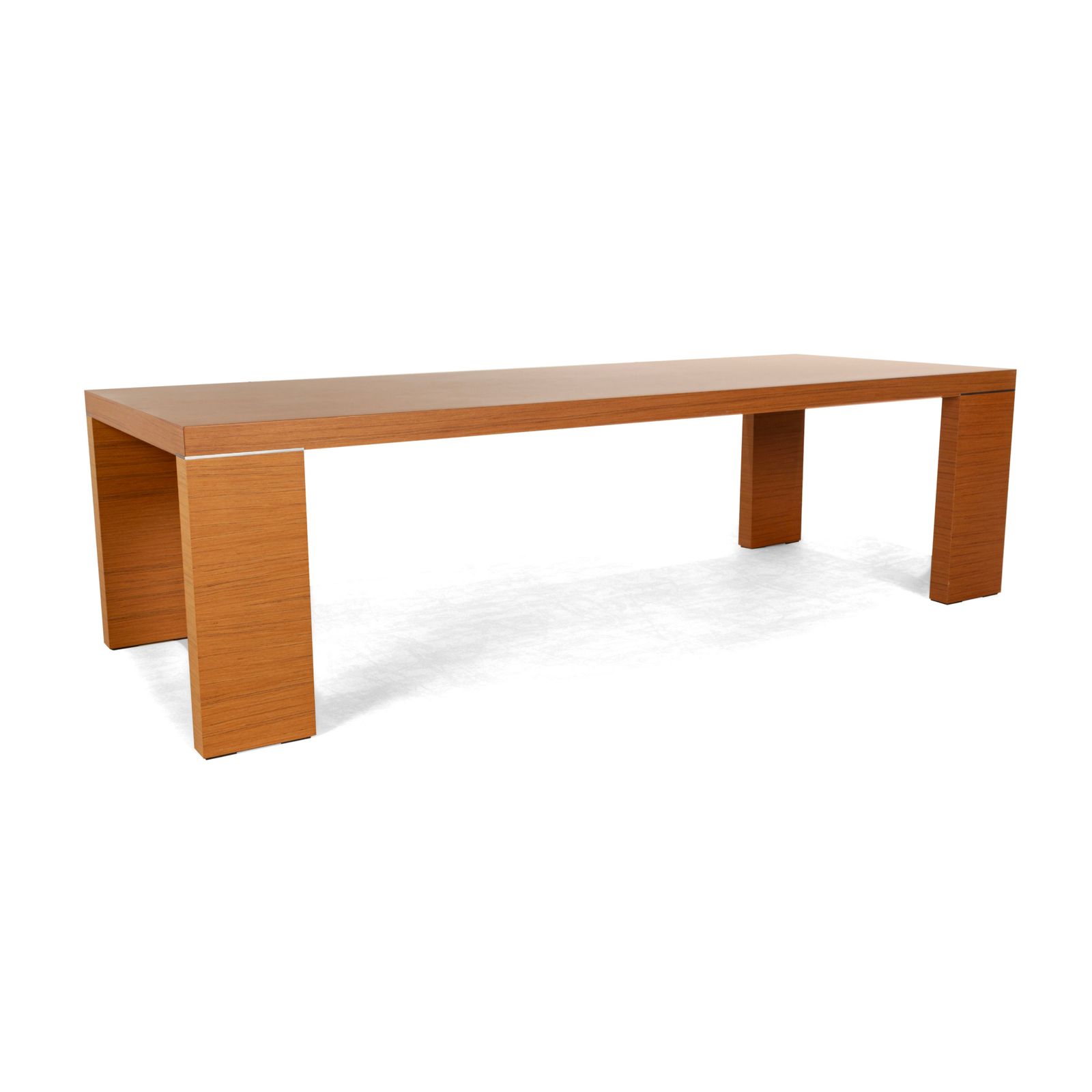 Table à manger Poliform en bois brun, 260 x 100 cm