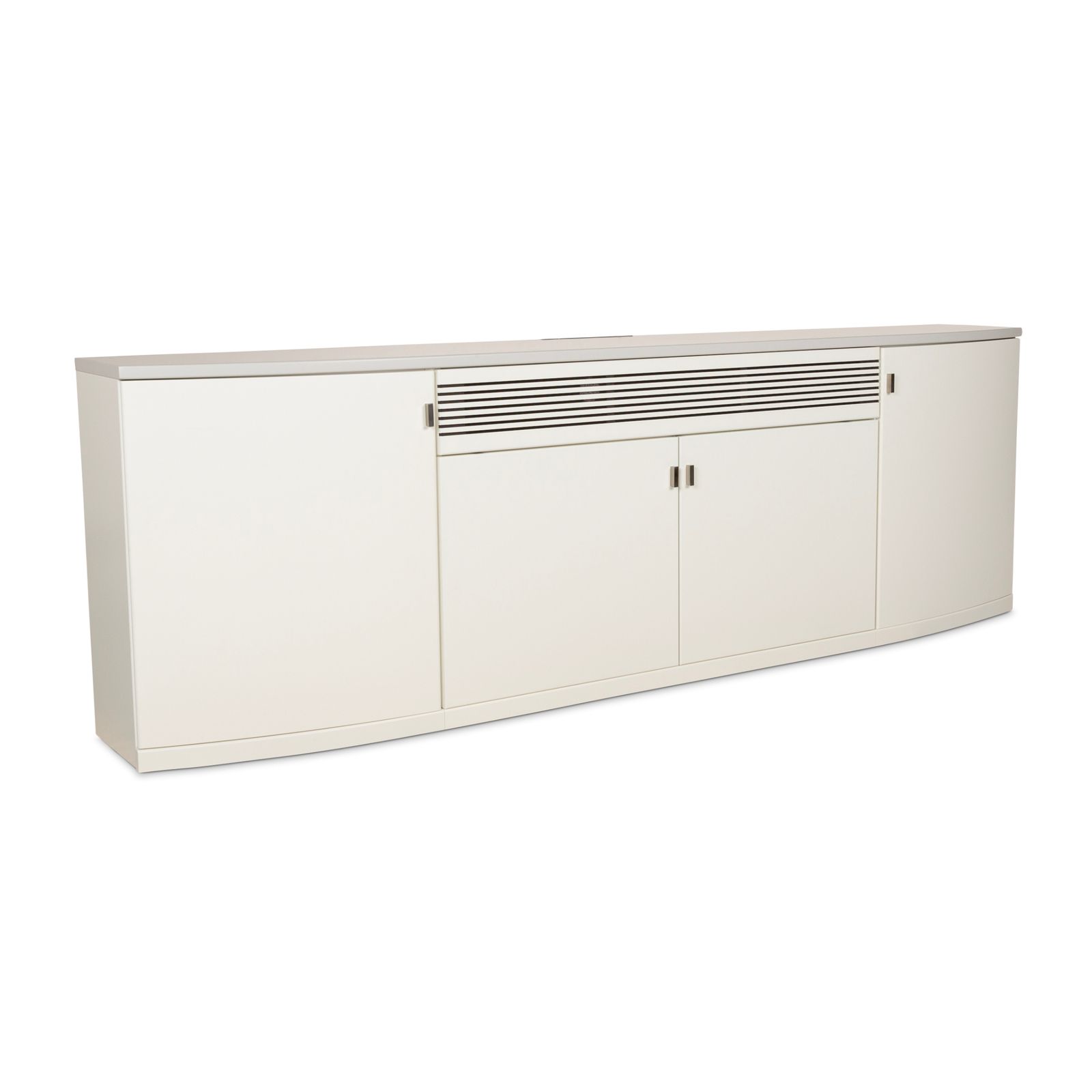 Musterring Kira Wooden Sideboard White Grey