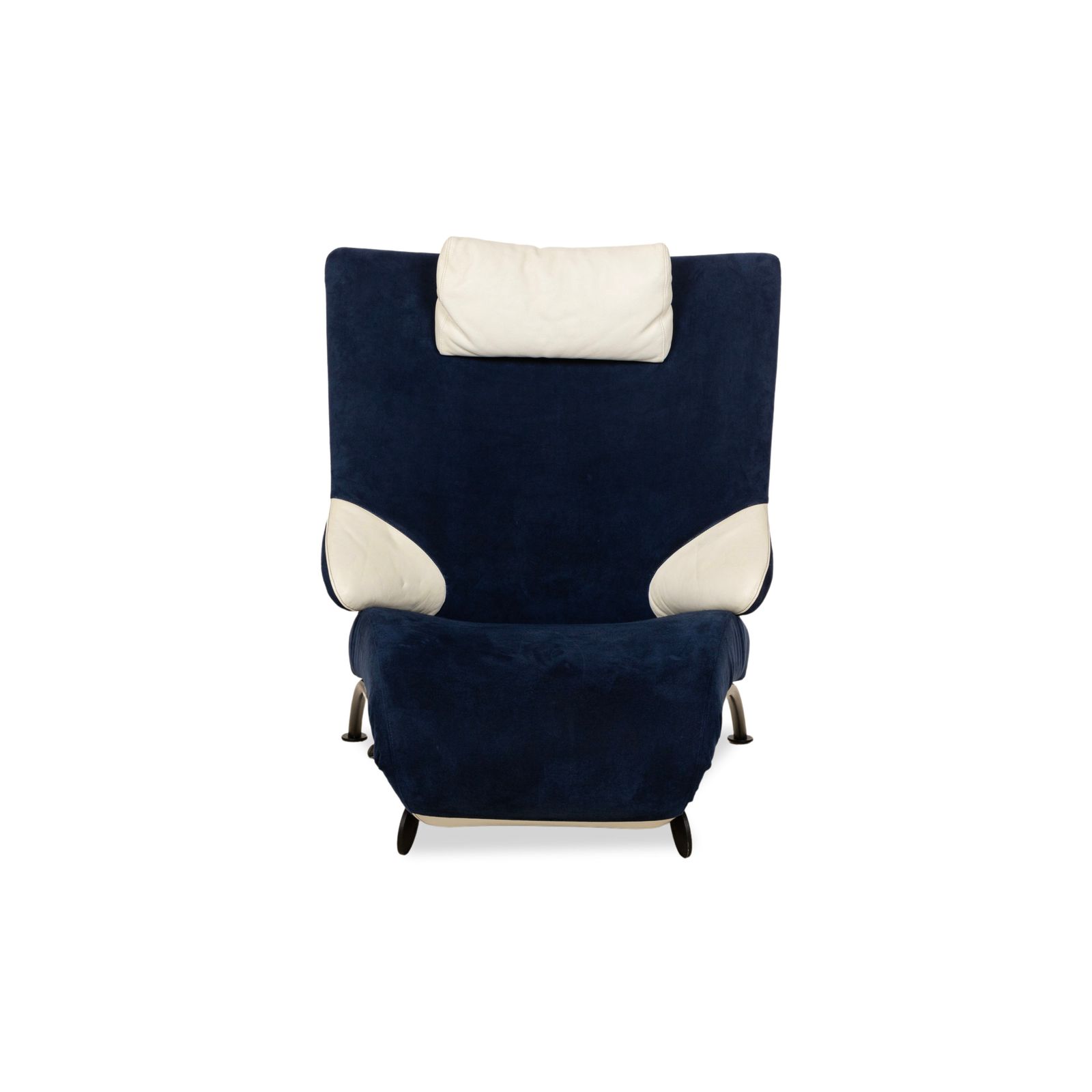 photo for sale Wk Wohnen Solo 699 Stof Alcantara Fauteuil Blauw Crème Handmatige Functie