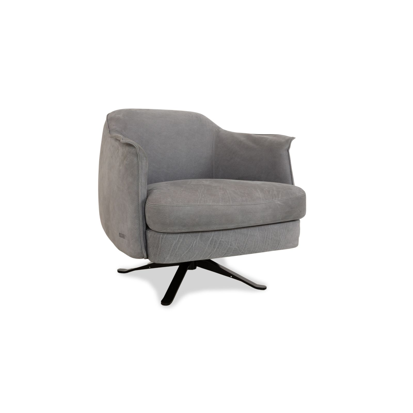 Ensemble de fauteuils Cierre Boheme en cuir gris bleu photo Mobilier
