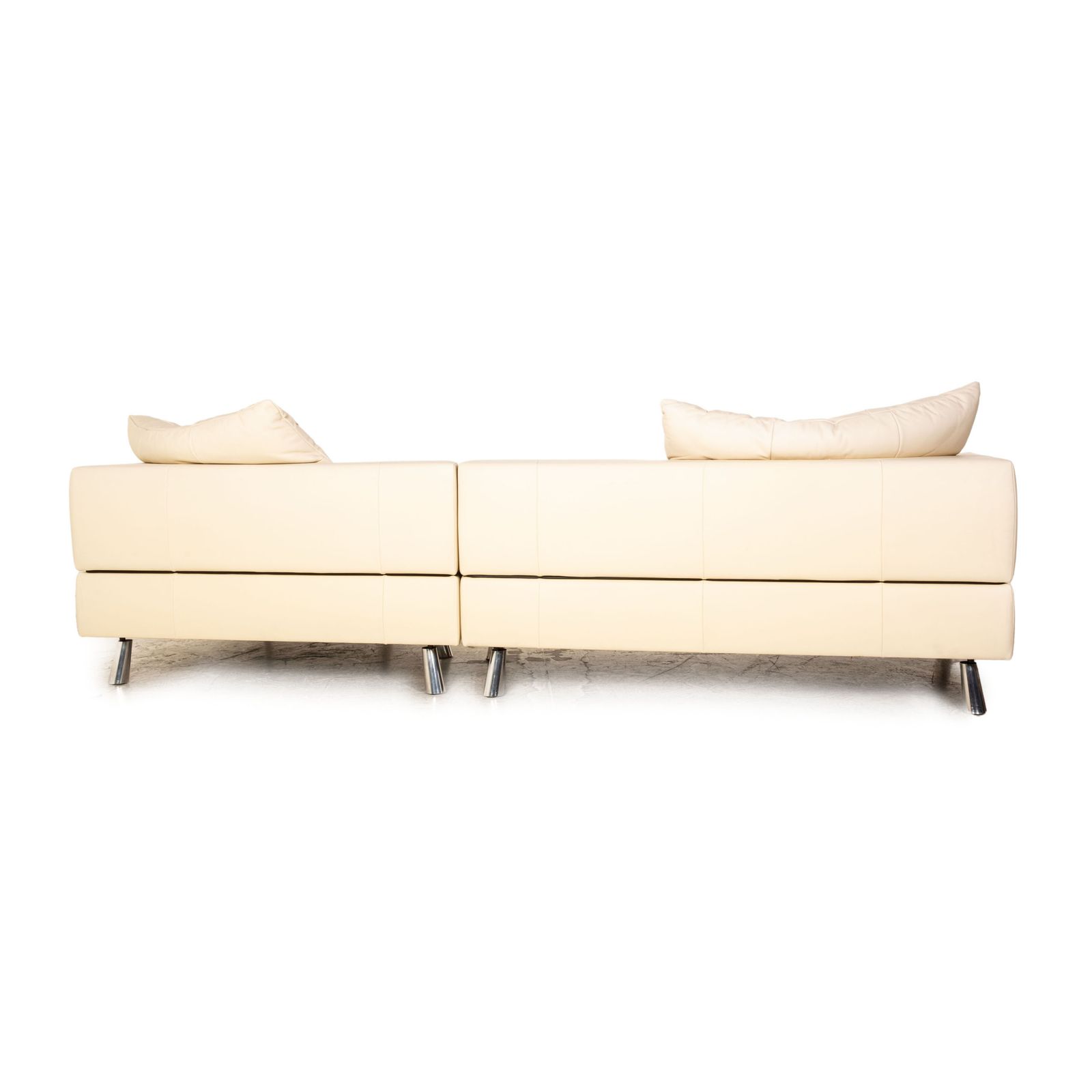 photo for sale Canapé d'angle De Sede DS 104 en cuir crème