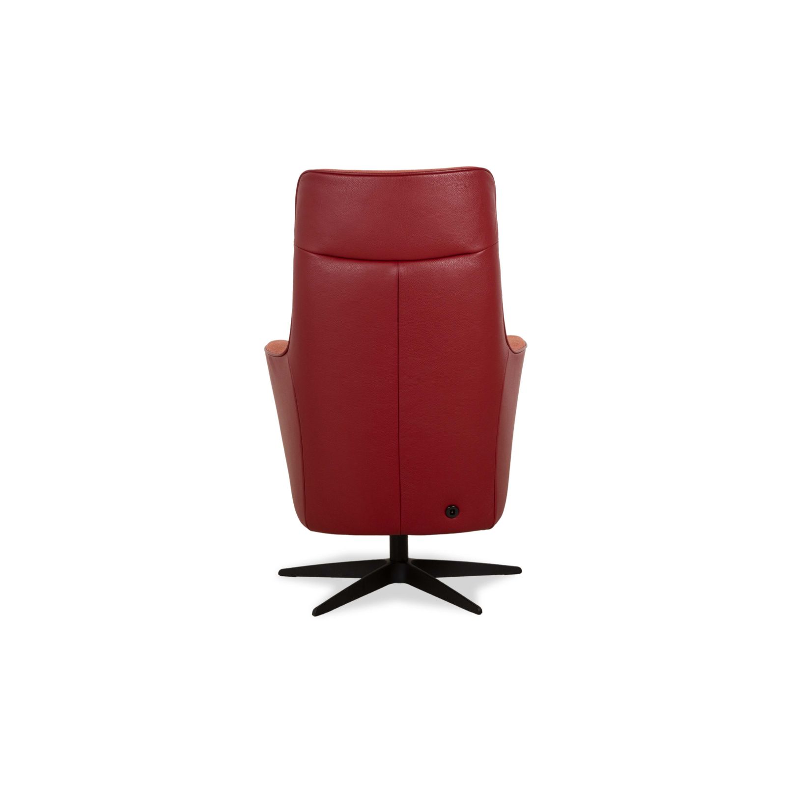 photo furniture Sitting Vision Tw 043 Fabric Relax Chair Leather Red Orange Electr. Battery Function