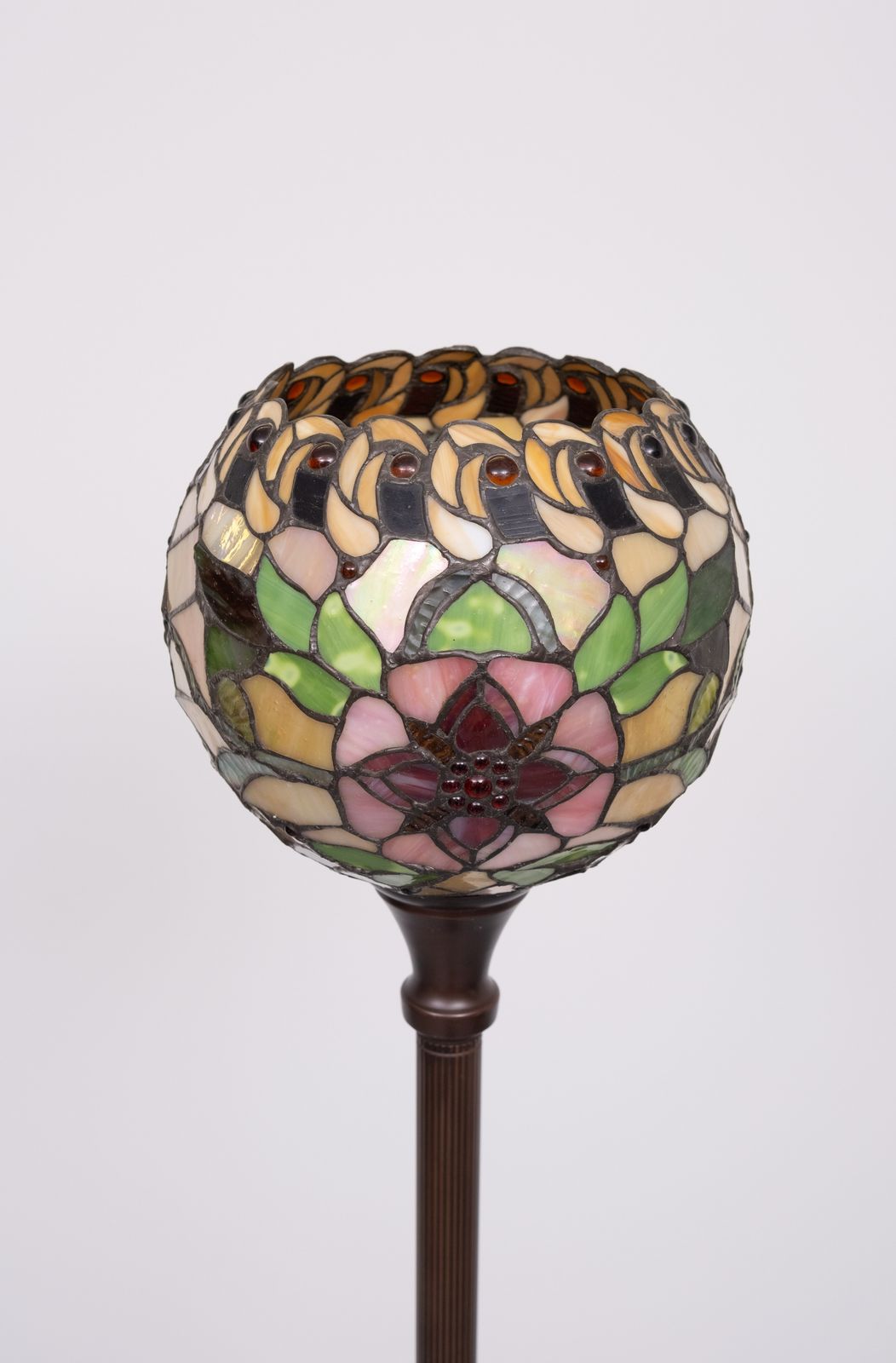Tiffany & Co Style Floor Lamp 1990s France photo vinterior