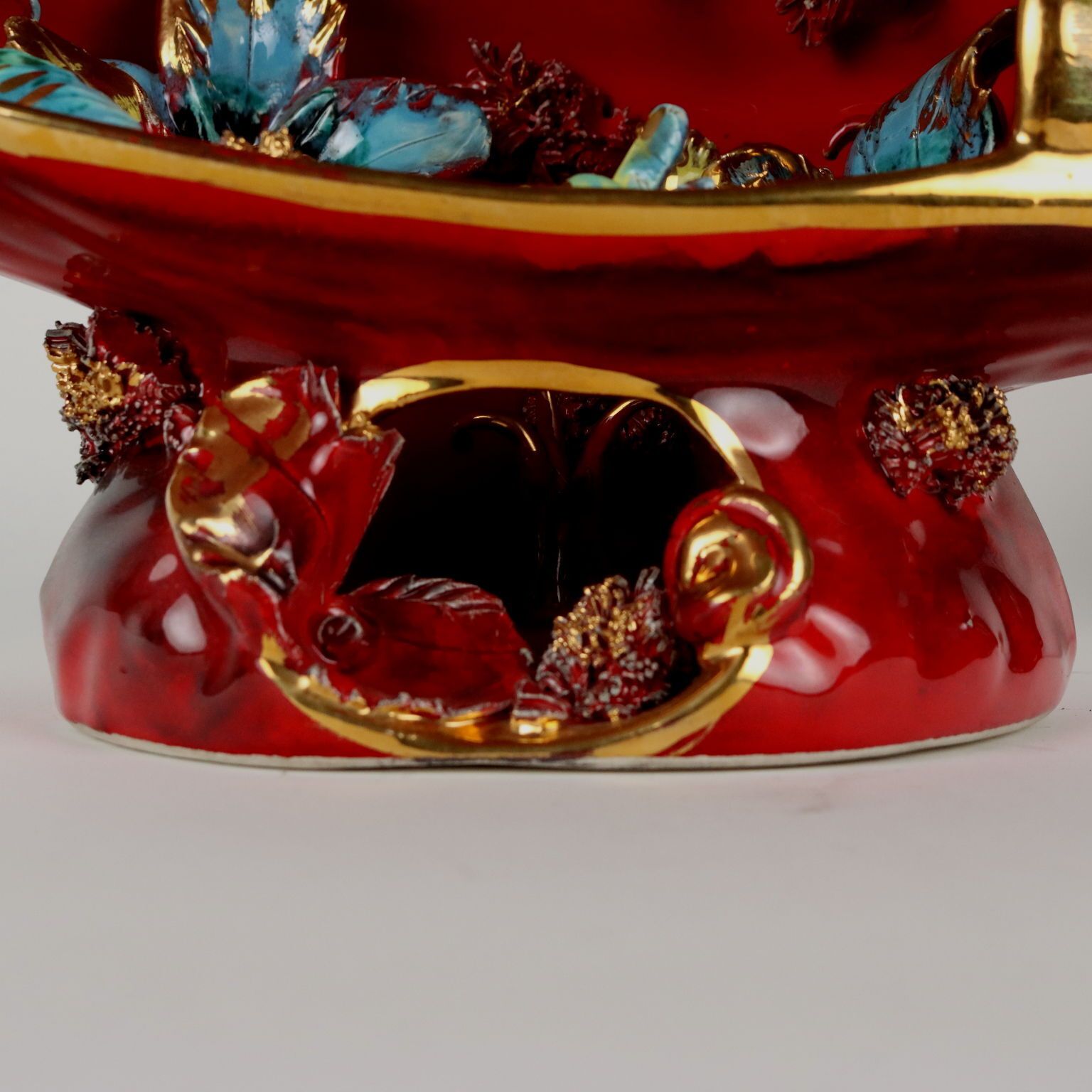 340.0 Coppia Di Sculture In Ceramica Vallauris photo
