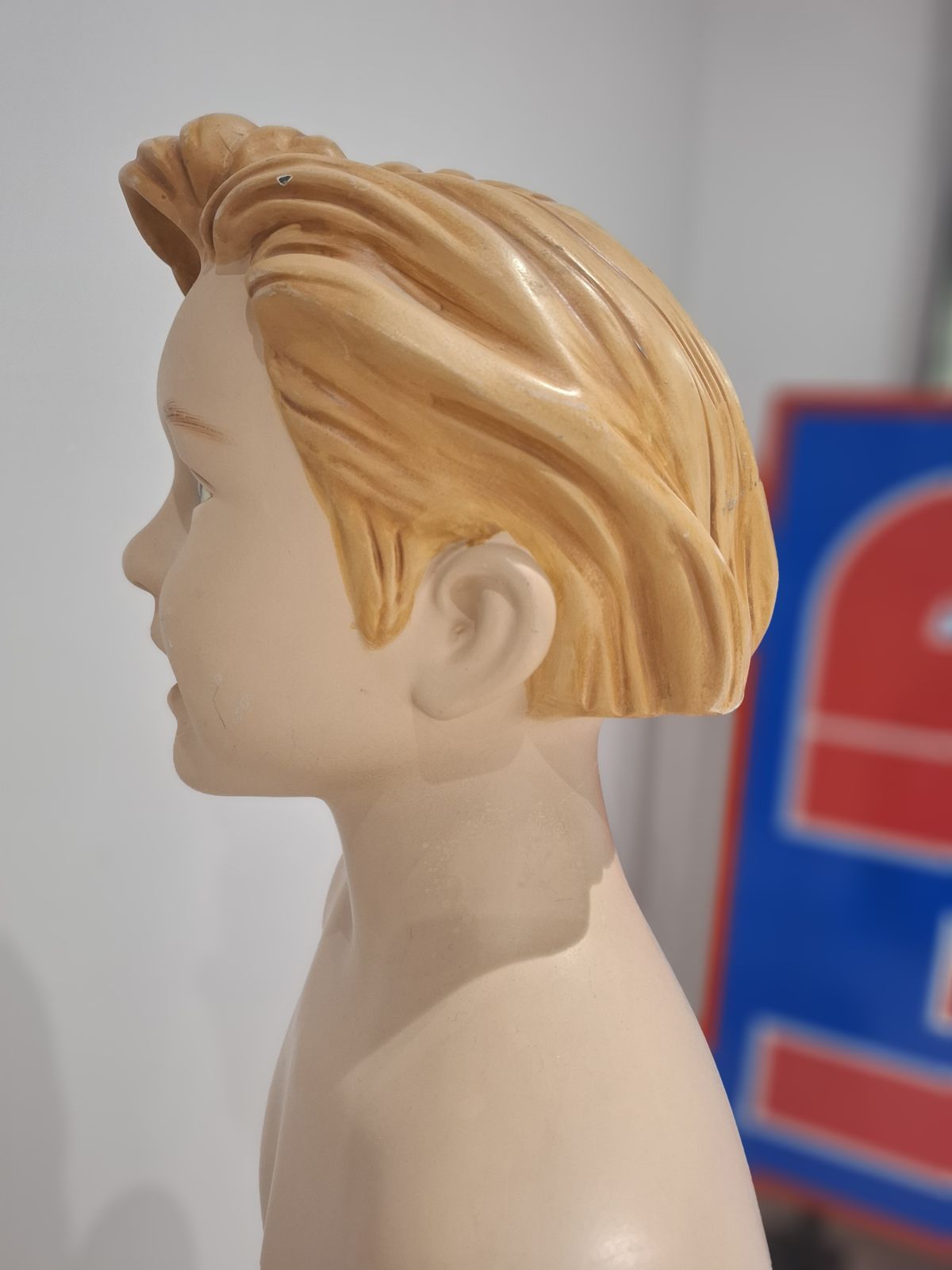 Charming Vintage Child Torso Mannequin – Early 20th Century French photo 400.0