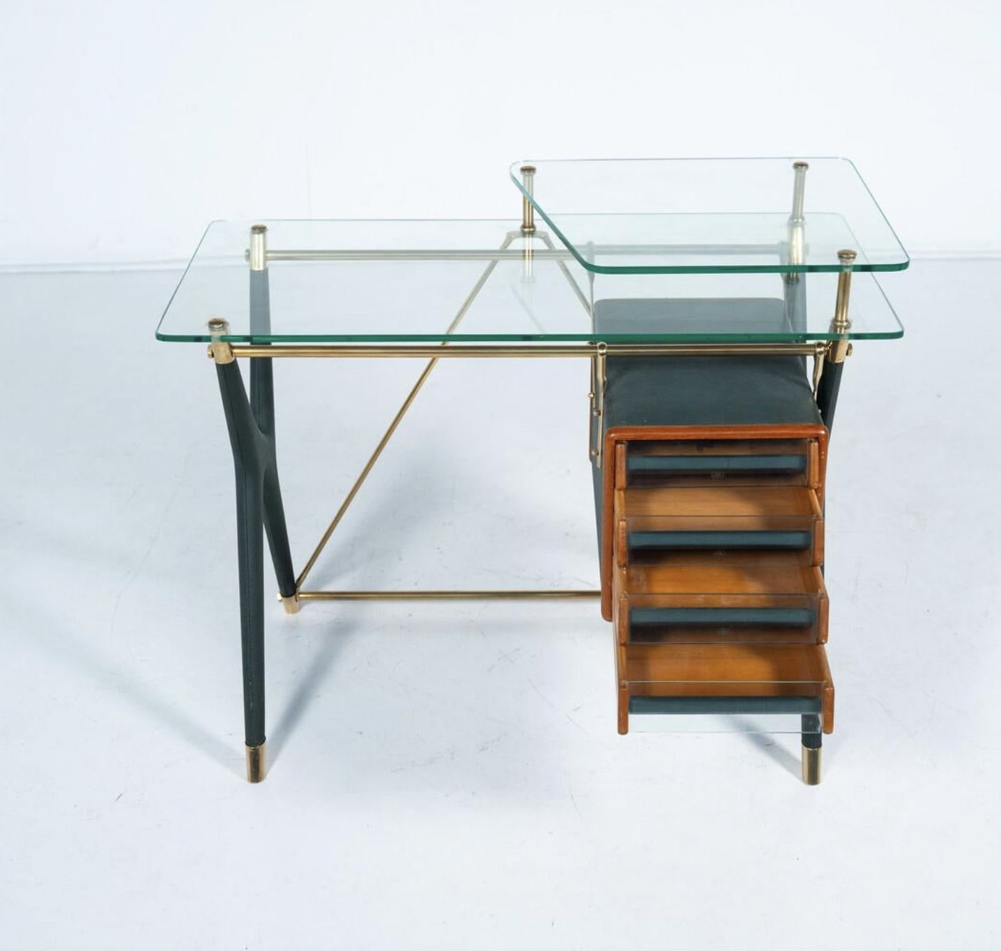 Desk By Silvio Berrone From The Bialetti Building, Omegna, Italy 1955 photo vinterior