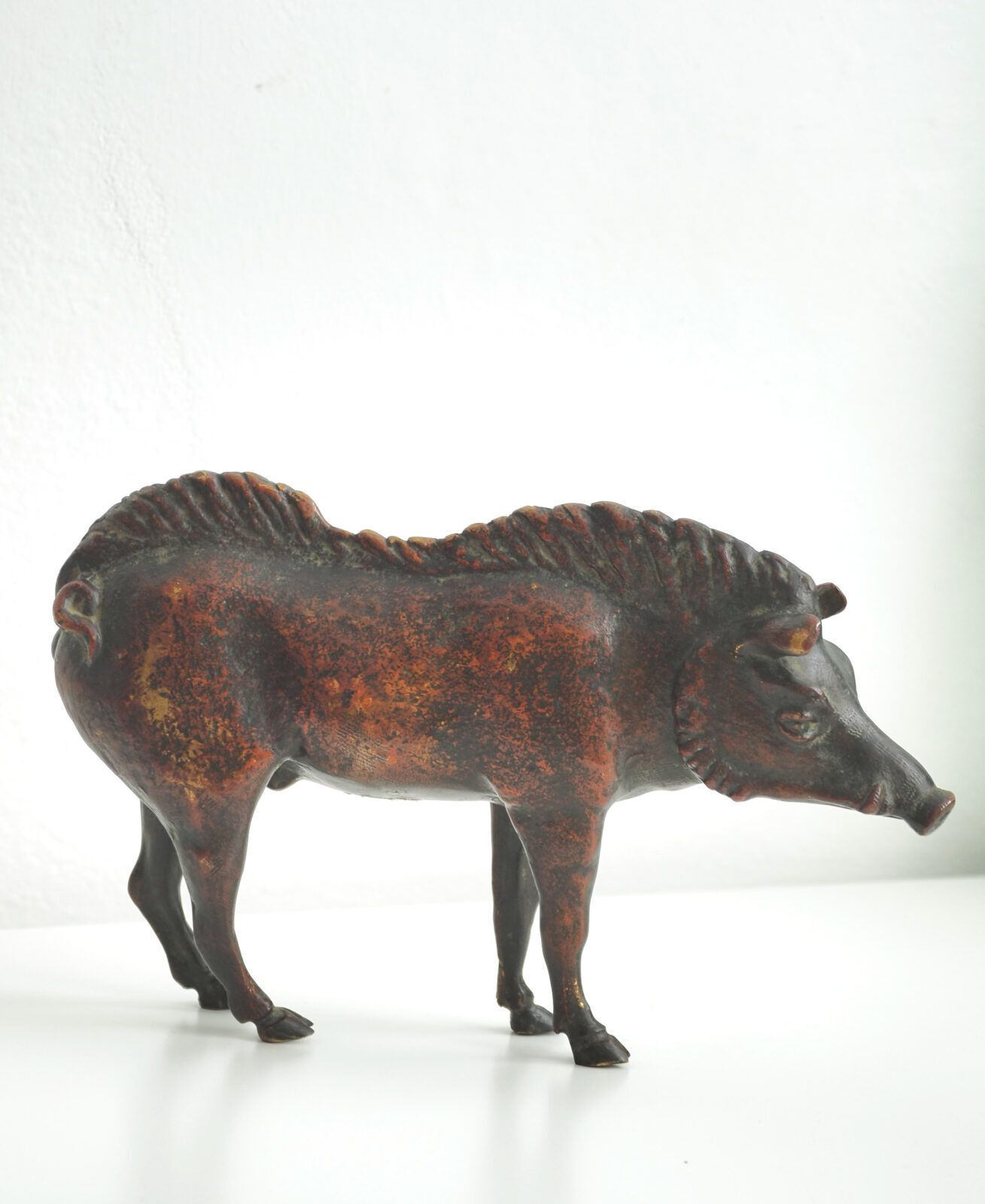 Ancient Bronze Boar – Nuremberg, 17th Century