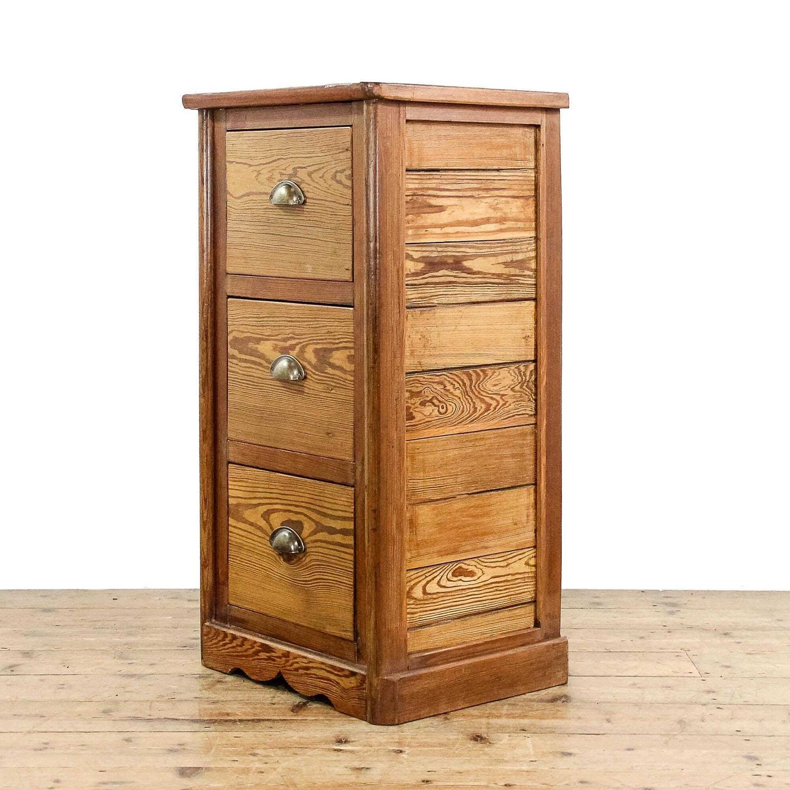 Rustic Pine Slimline Chest Of Drawers