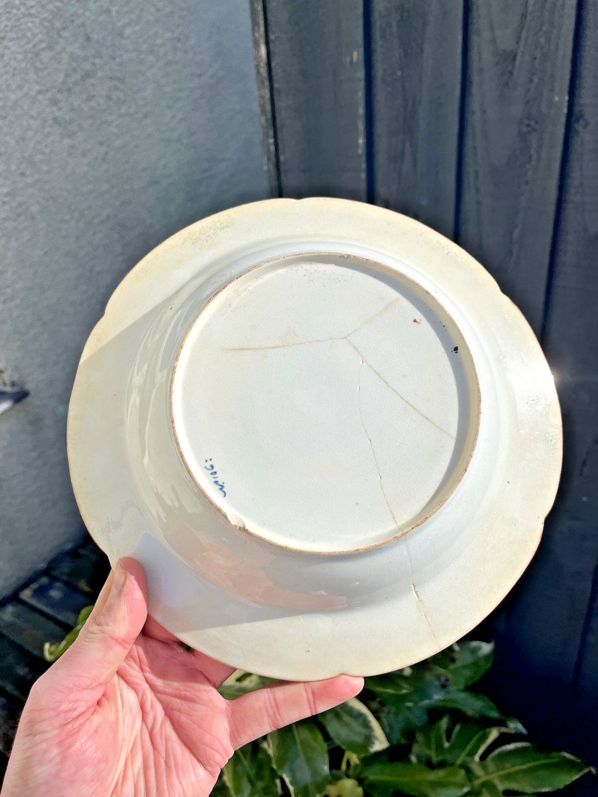 photo buy 2 Antique C1805 Minton English Porcelain Crazy Cow / Bengal Tiger Soup Bowls A/F