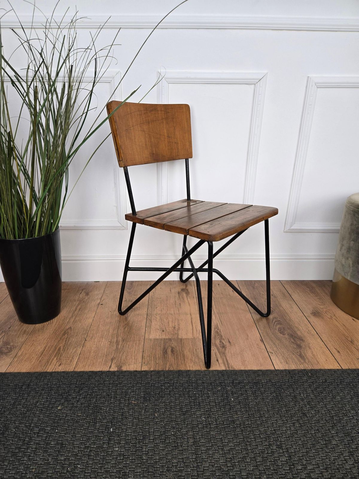 Mid Century Modern Italian Walnut Wood Side Lounge Chair photo buy