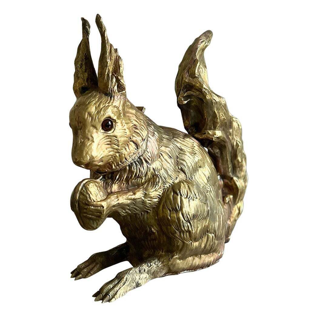 Brass Bottle Holder Squirrel – Molto Editions