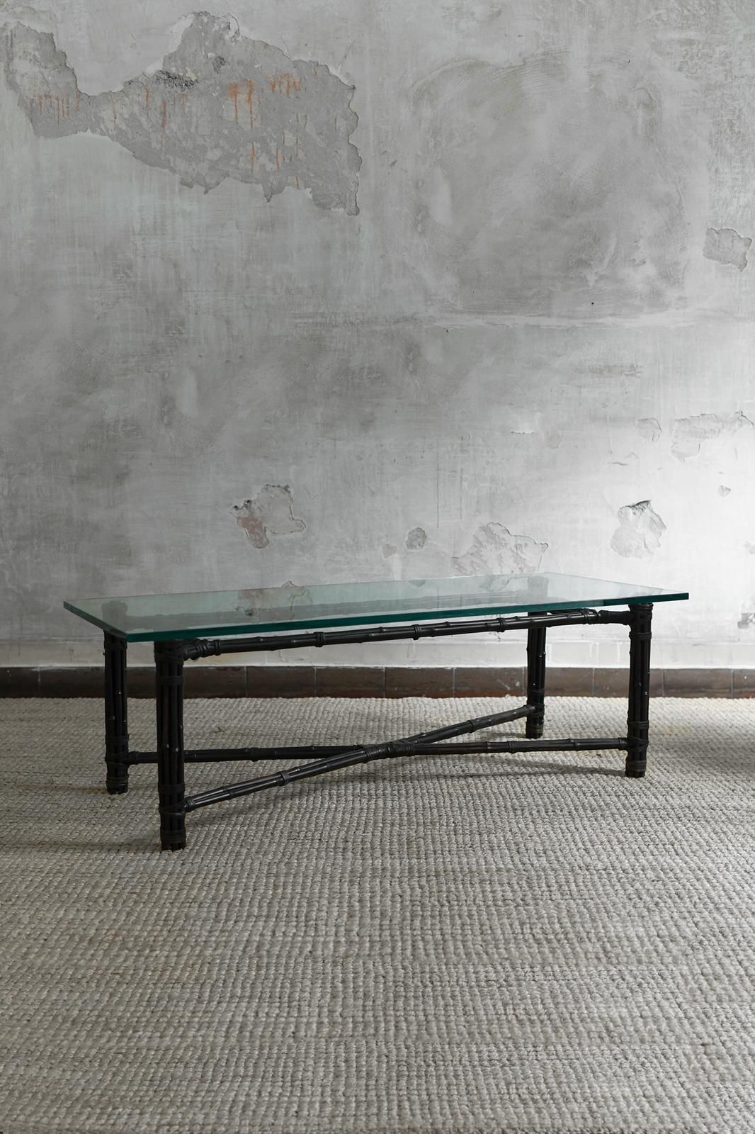Bamboo Coffee Table – Elinor & John Mcguire San Francisco 1970 photo furniture