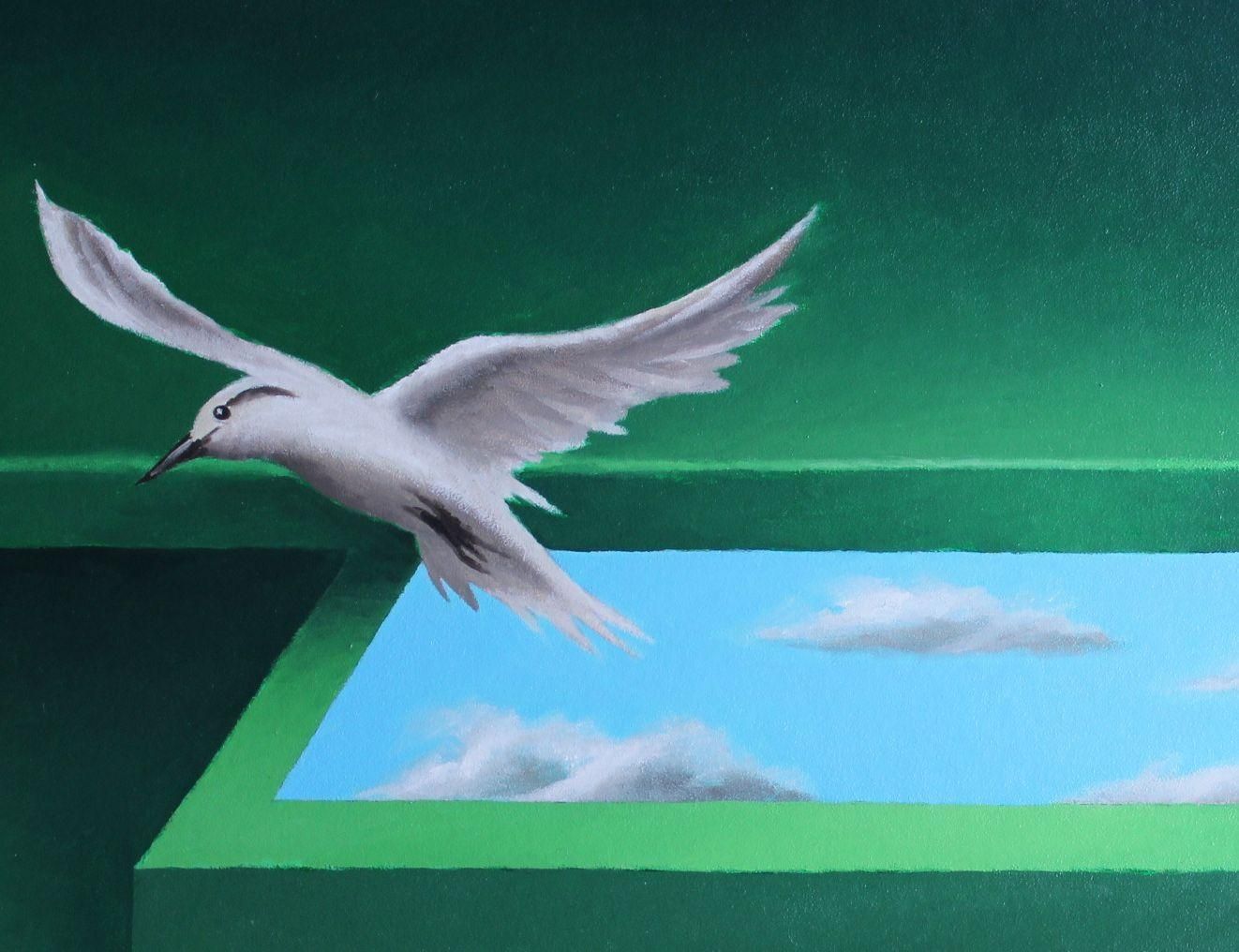 Juris Dimitersdrawer Of Illusions. 2025 Cardboard, Canvas, Oil, 50x70 Cm 2025 photo Art