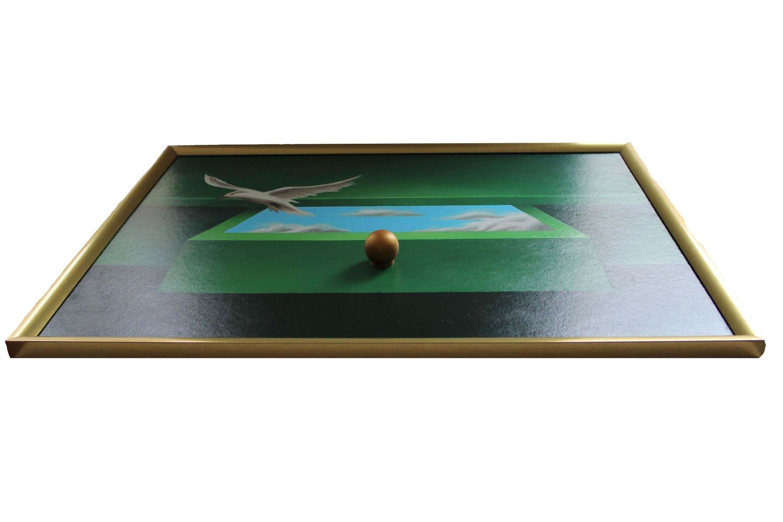 Juris Dimitersdrawer Of Illusions. 2025 Cardboard, Canvas, Oil, 50x70 Cm 2025 photo buy