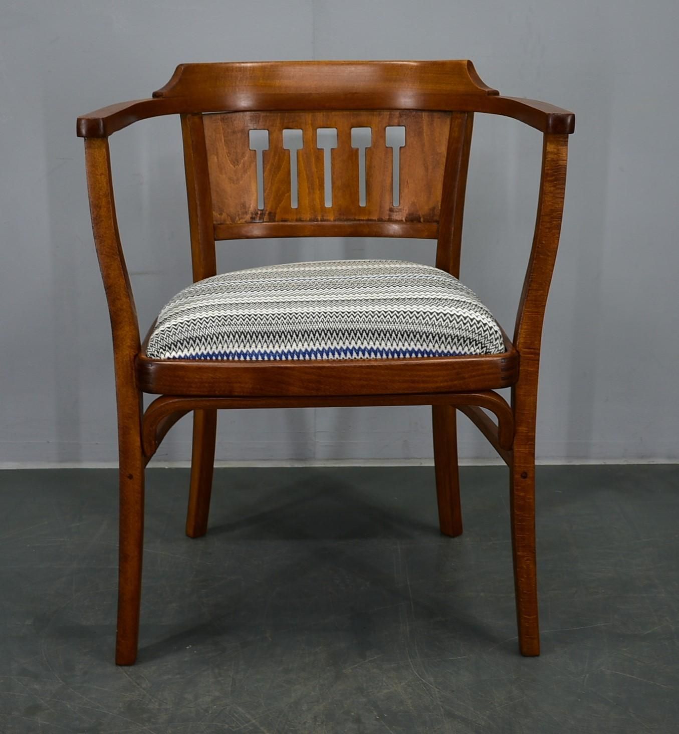 Furniture Thonet Armchair By Otto Wagner, 1910s photo