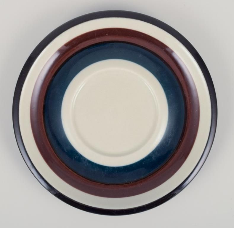 Anja Jaatinen Winquist For Arabia. Set Of Five ”Kaira” Teacups And Saucers photo 309.0
