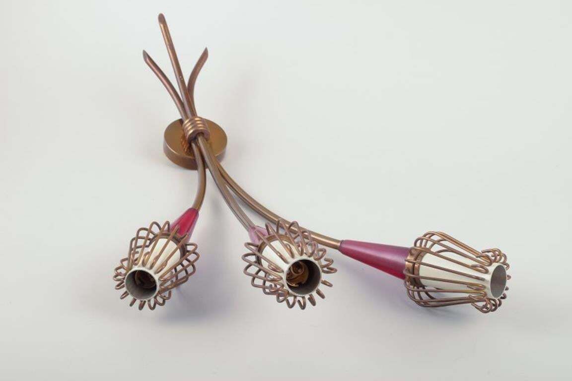 Emil Stejnar For Rupert Nikoll. A Pair Of Art Deco Wall Lamps photo 1160.0