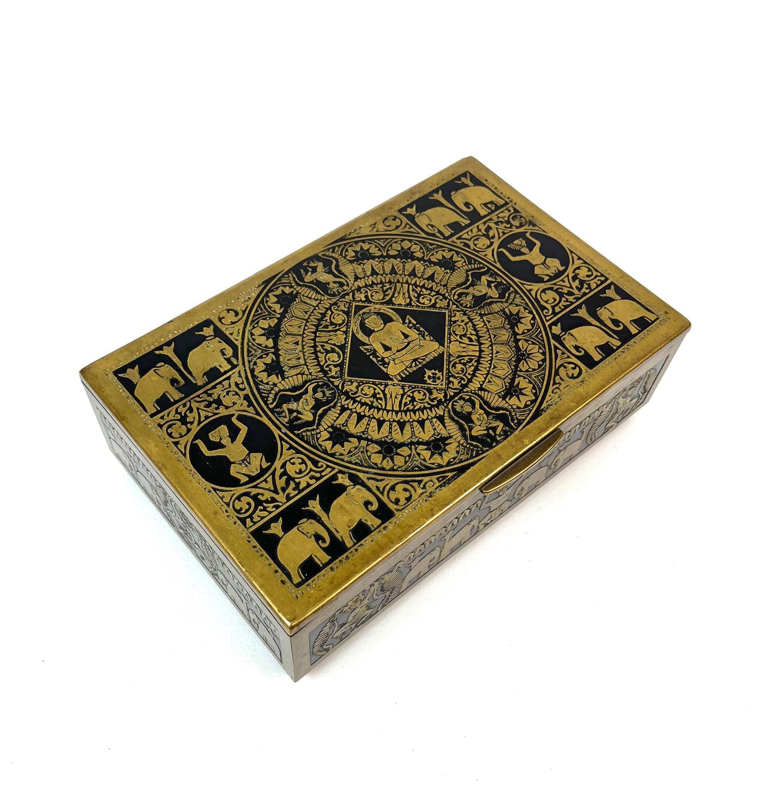 photo for sale Stunning Rare Bauhaus Art Deco Avantgarde Buddhism Jewelry Box By Erhard & Söhne 1925