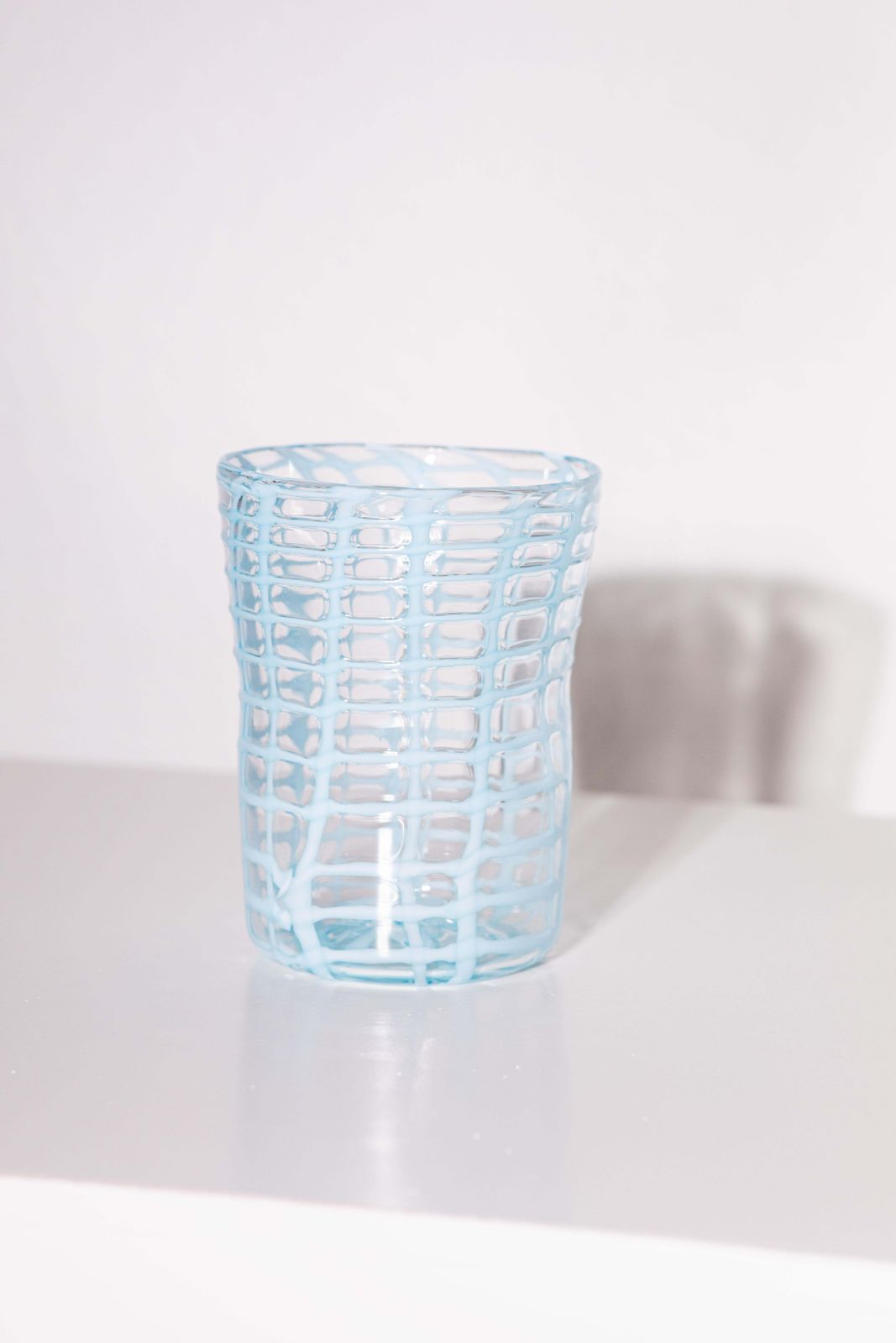 Blue Murano Glassware, 1970s, Set Of 8 photo buy