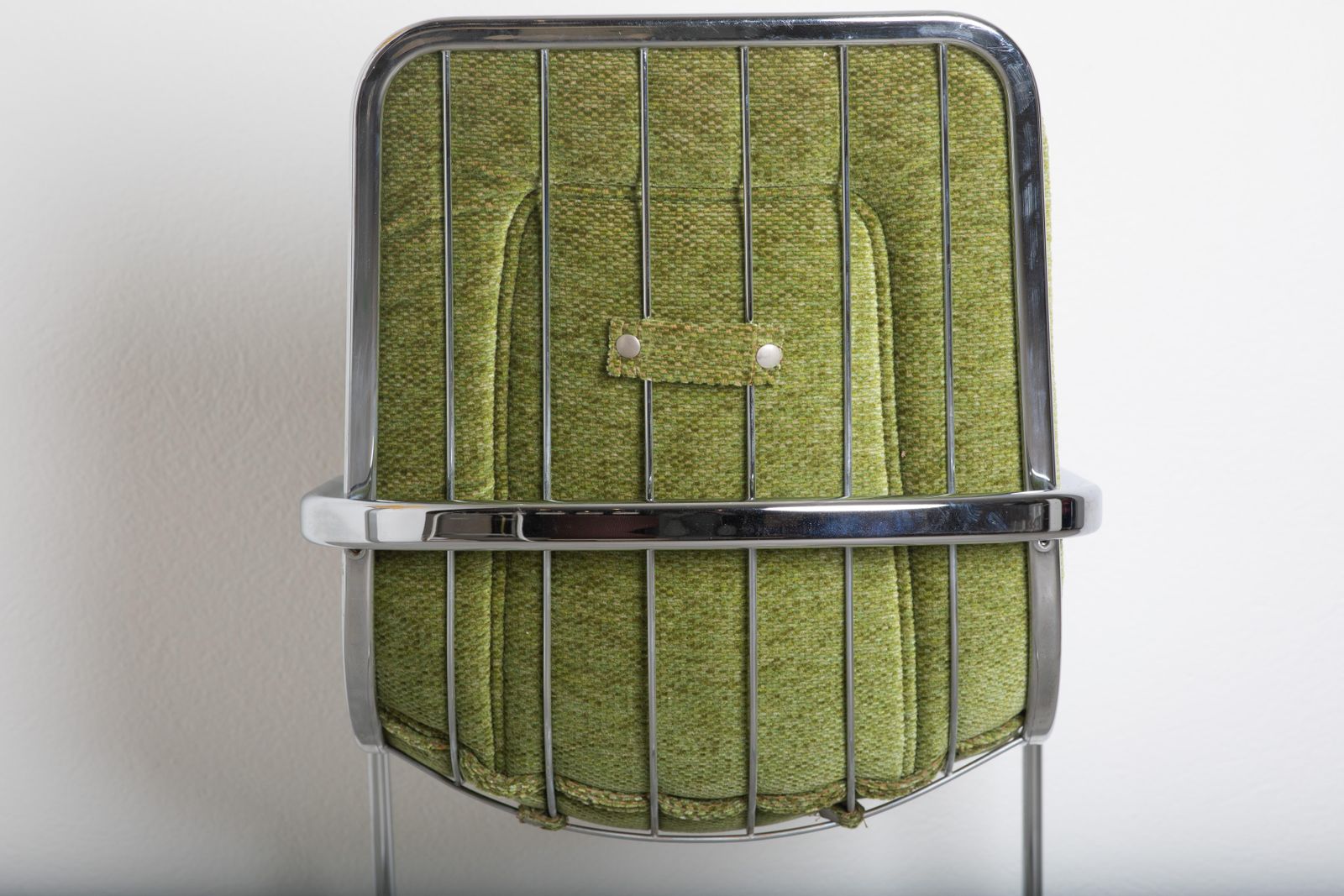 Furniture Green Velvet Chairs Attributed To Willy Rizzo photo
