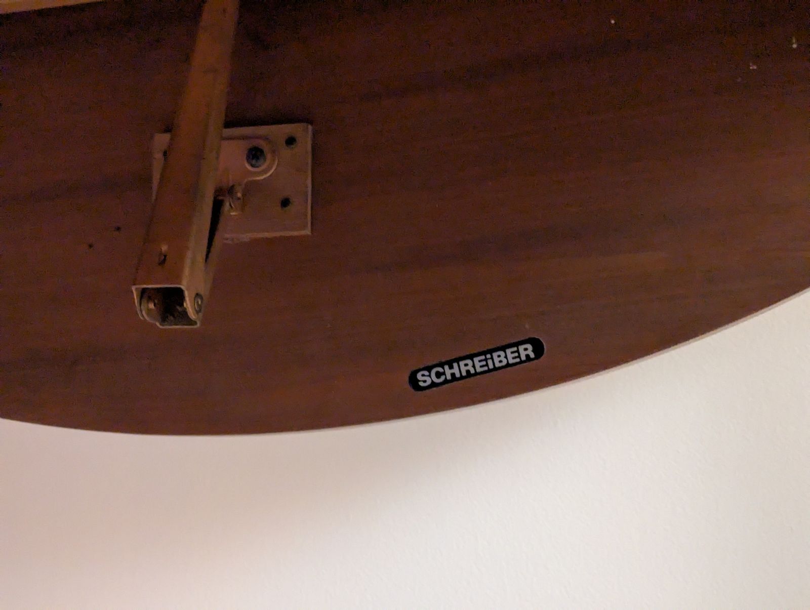 Vintage Mcm Schreiber Drop Leaf Table photo vinterior