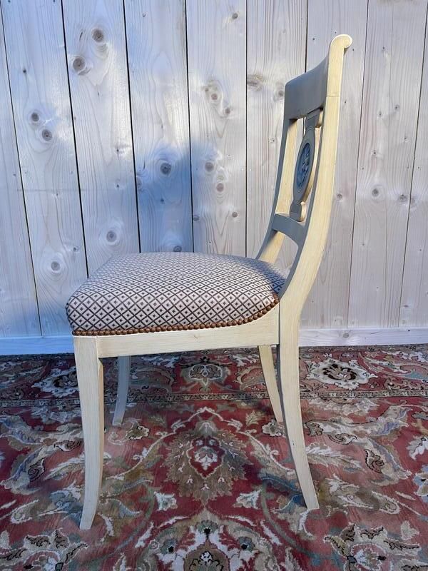 Suite De 8 Chaises Style Louis XVI   Directoire photo 1680.0