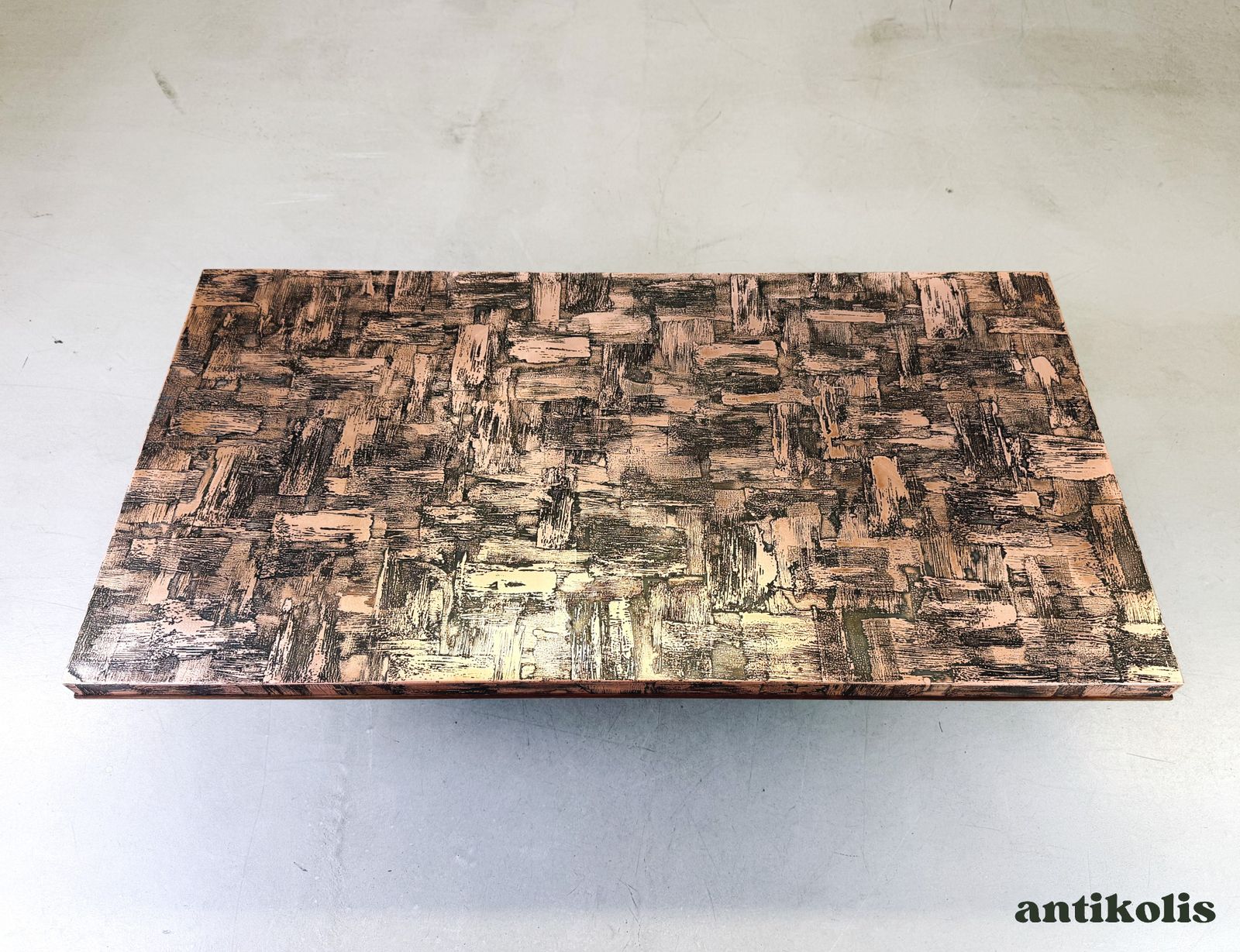 Brutalist Mid Century Coffee Table Heinz Lilienthal Rosewood 1970 photo furniture