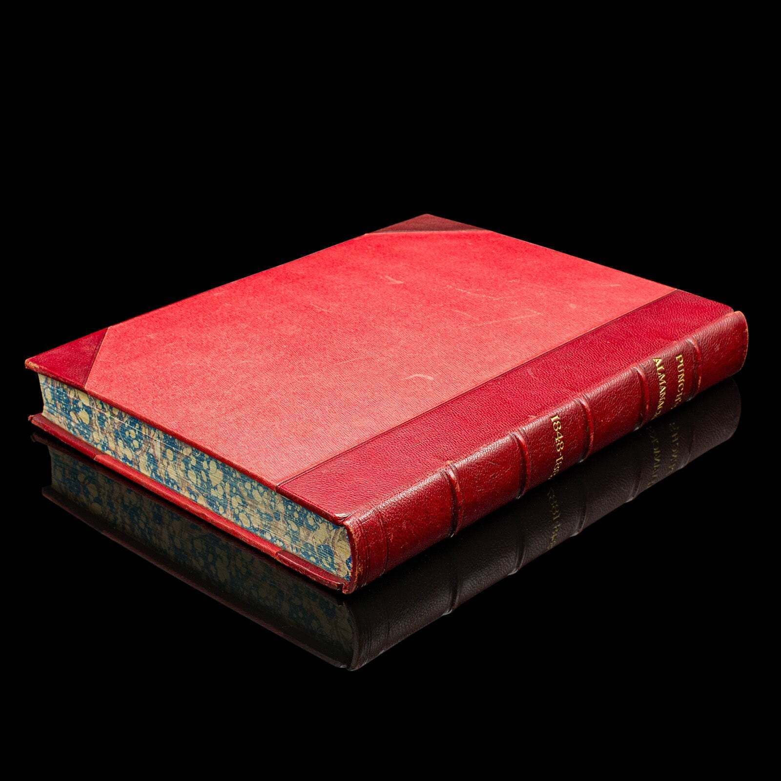 Antique Punch Book, Almanac Compendium, English, Humour, Illustrated, Victorian photo furniture