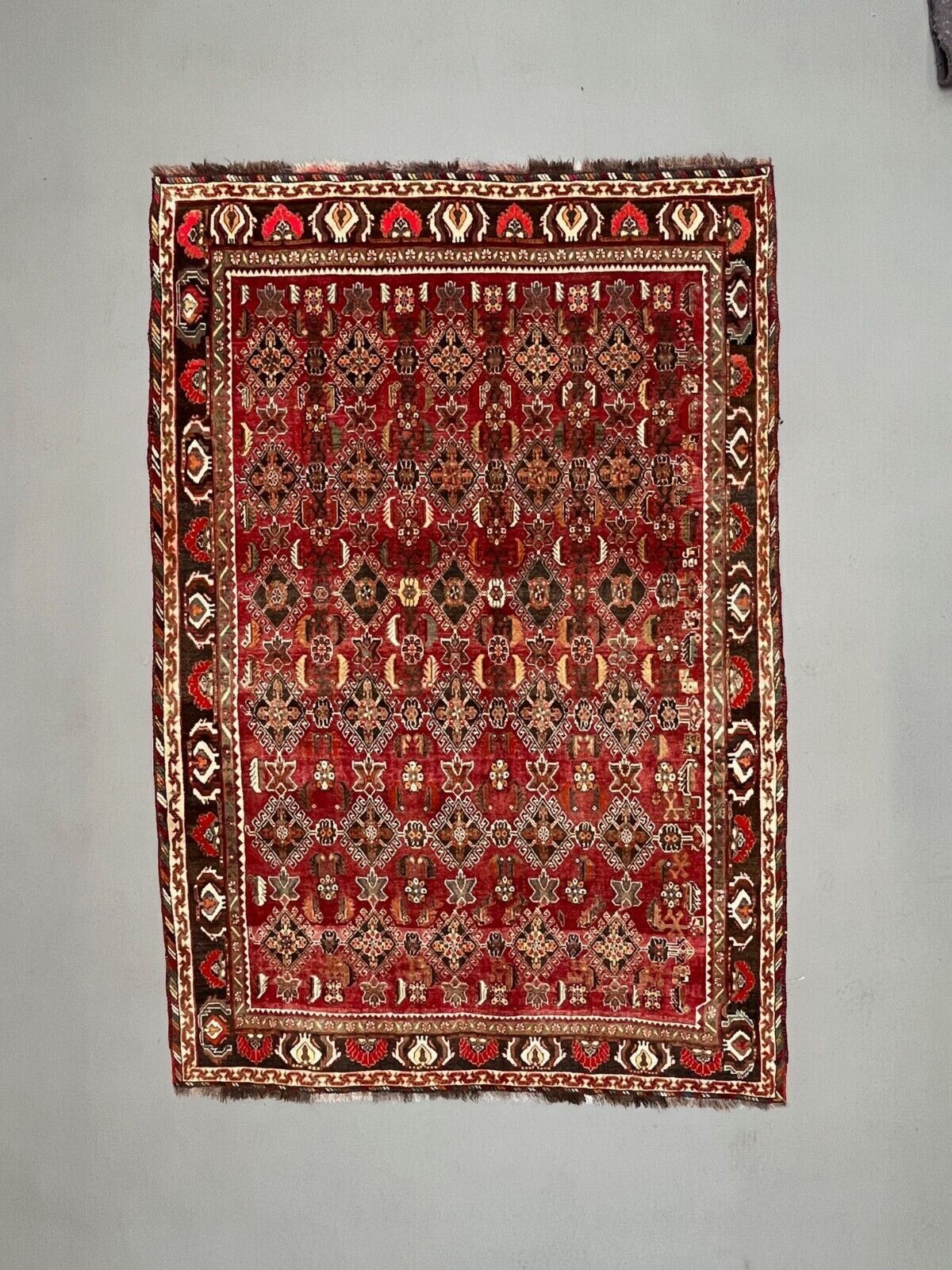 Vintage Traditional 250x169 Cm Abdeh Rug, Oriental Handmade Rug